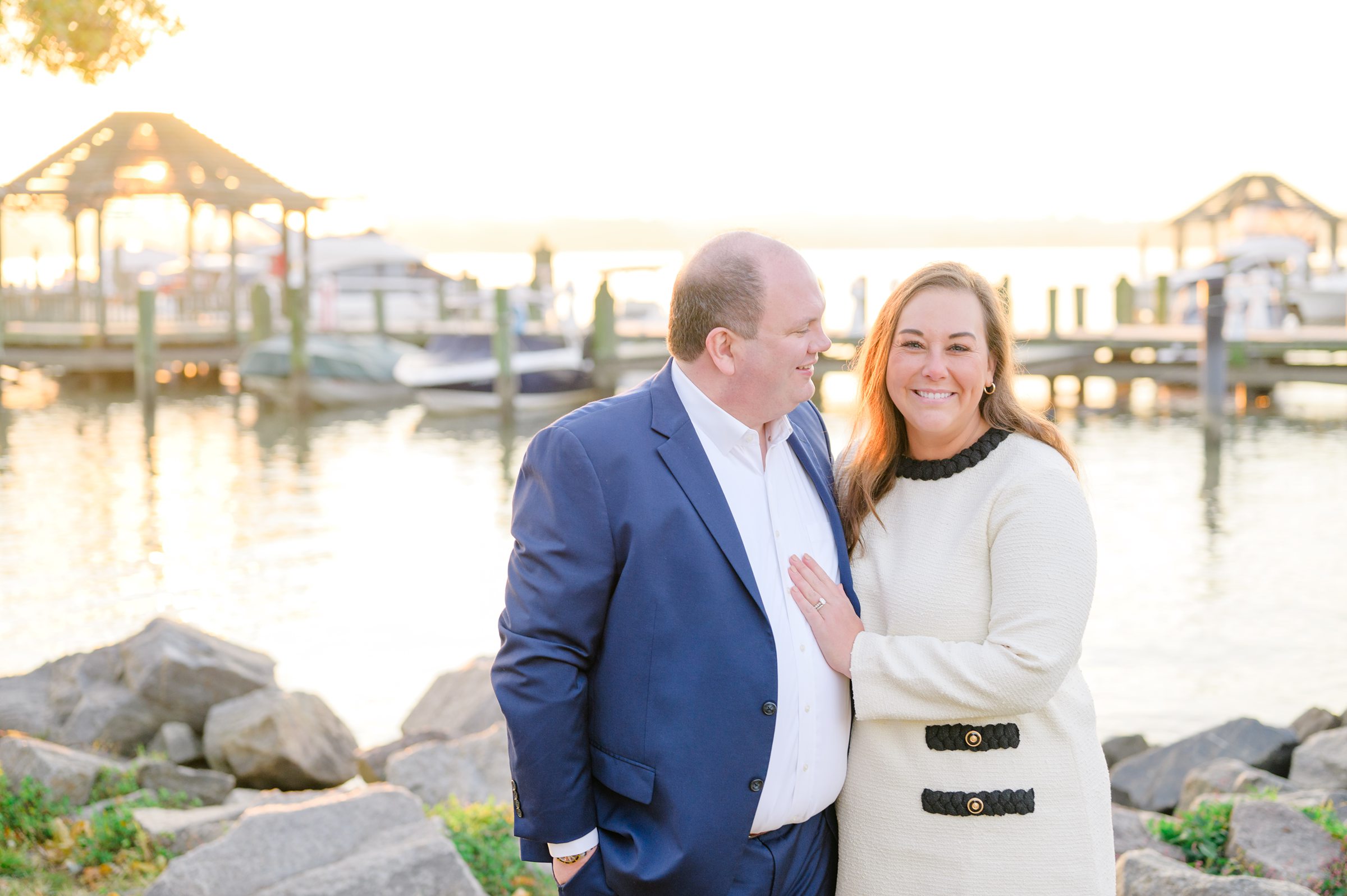 Anniversary Portraits in Old Town Alexandria photographed by Baltimore Wedding Photographer Cait Kramer.