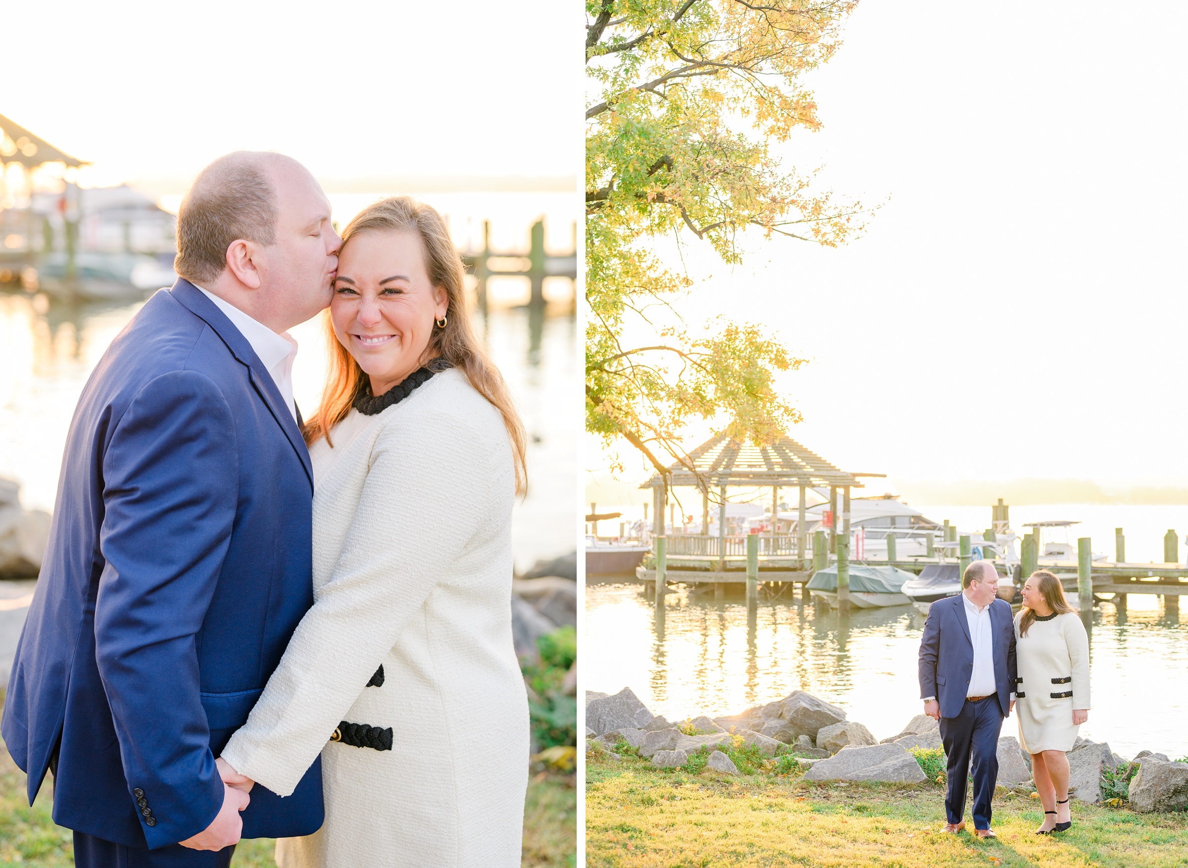 Anniversary Portraits in Old Town Alexandria photographed by Baltimore Wedding Photographer Cait Kramer.