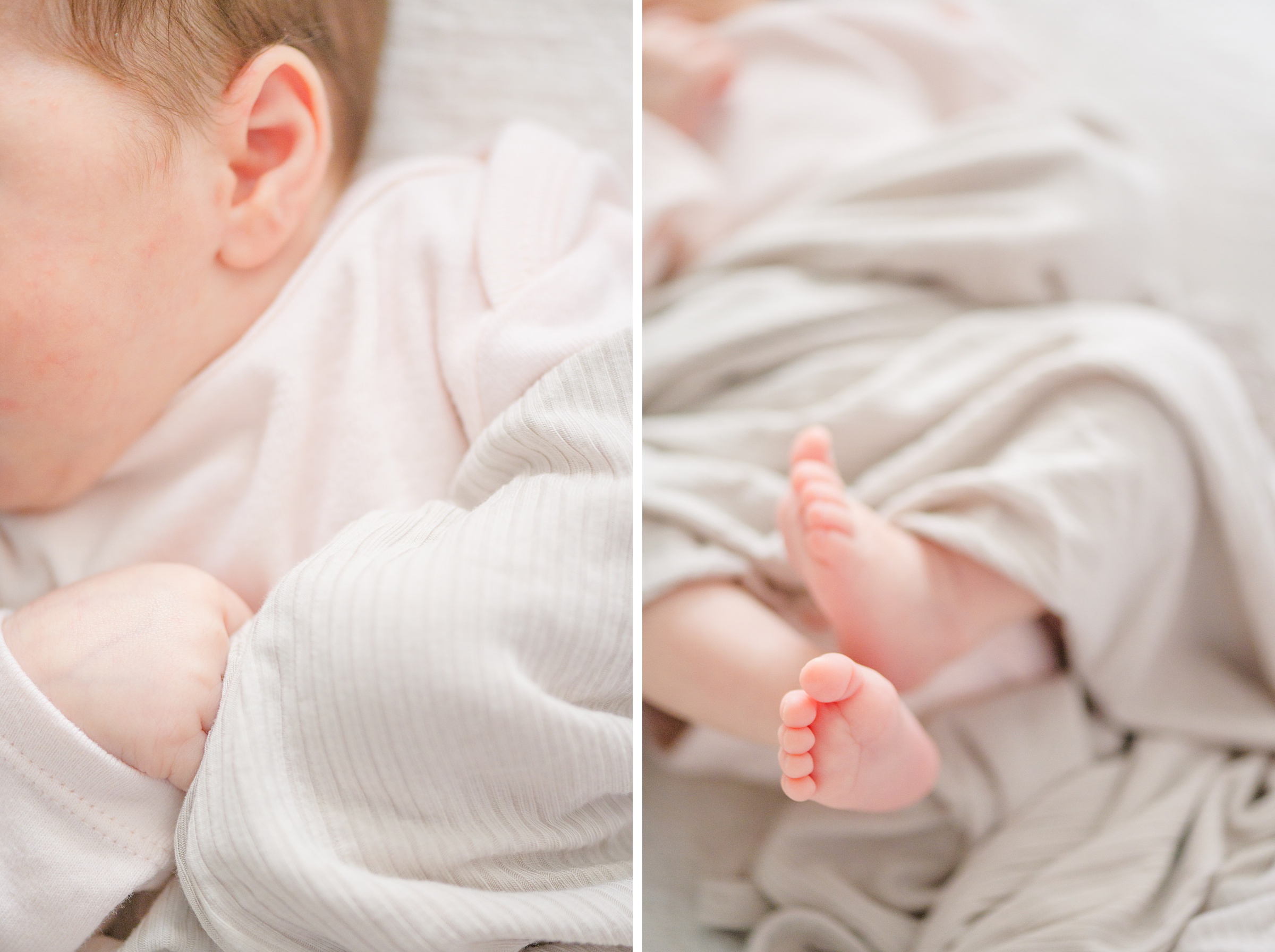 In-home newborn photography session photographed by Newborn Photographer in Baltimore, Maryland Cait Kramer.