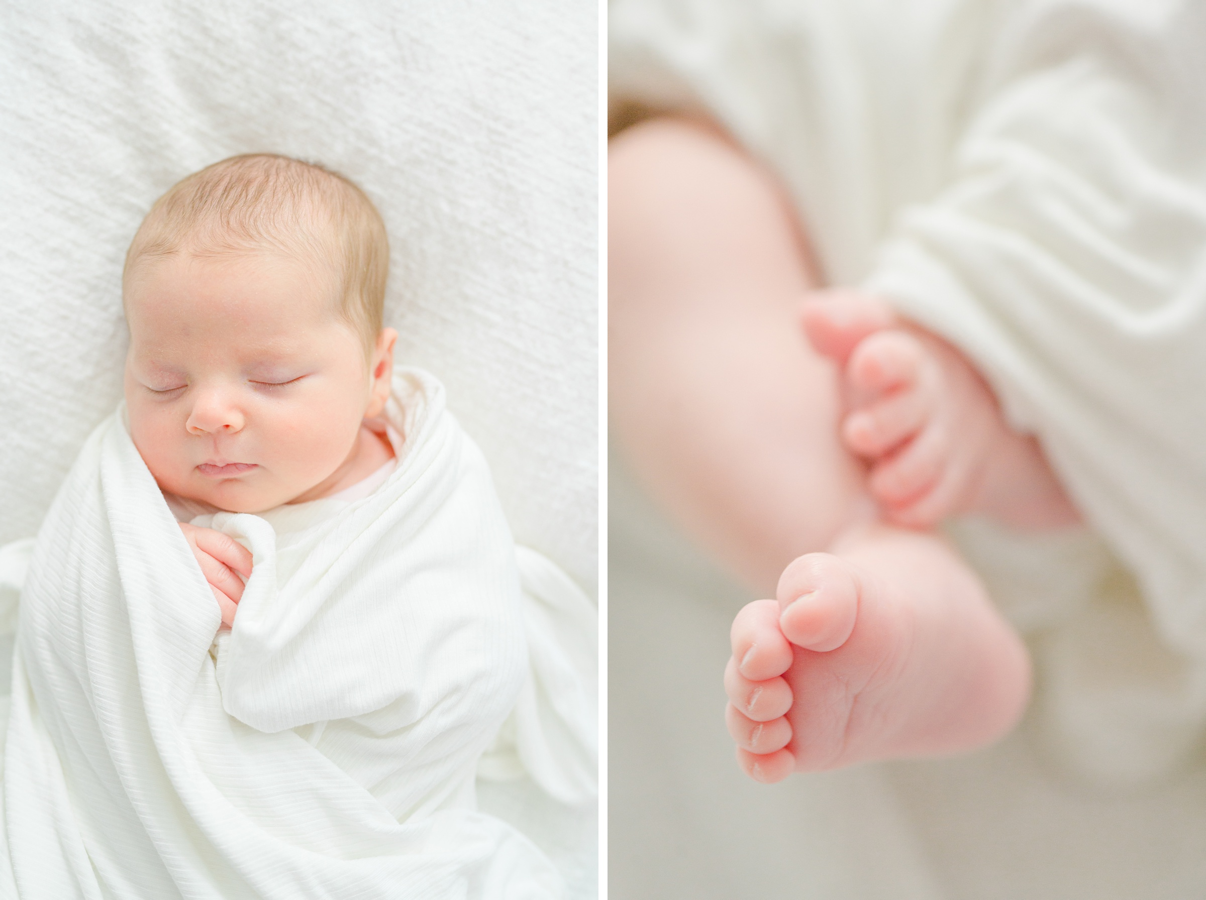 In-home newborn photography session photographed by Newborn Photographer in Baltimore, Maryland Cait Kramer.