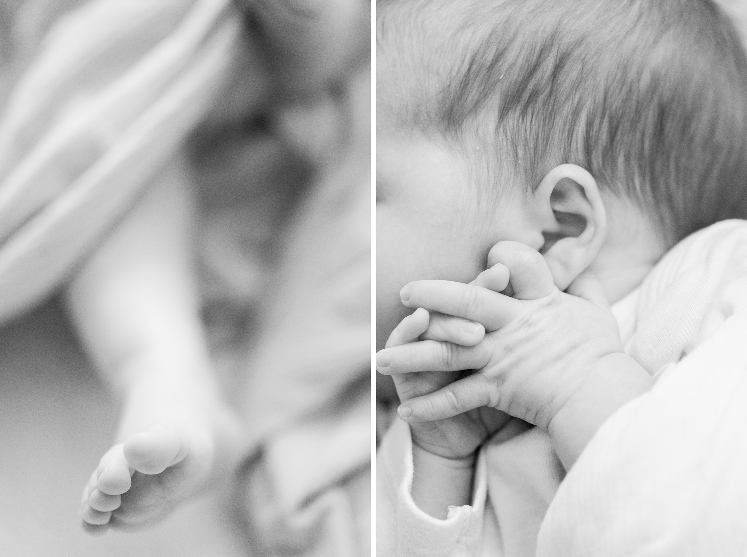 In-home newborn photography session photographed by Newborn Photographer in Baltimore, Maryland Cait Kramer.