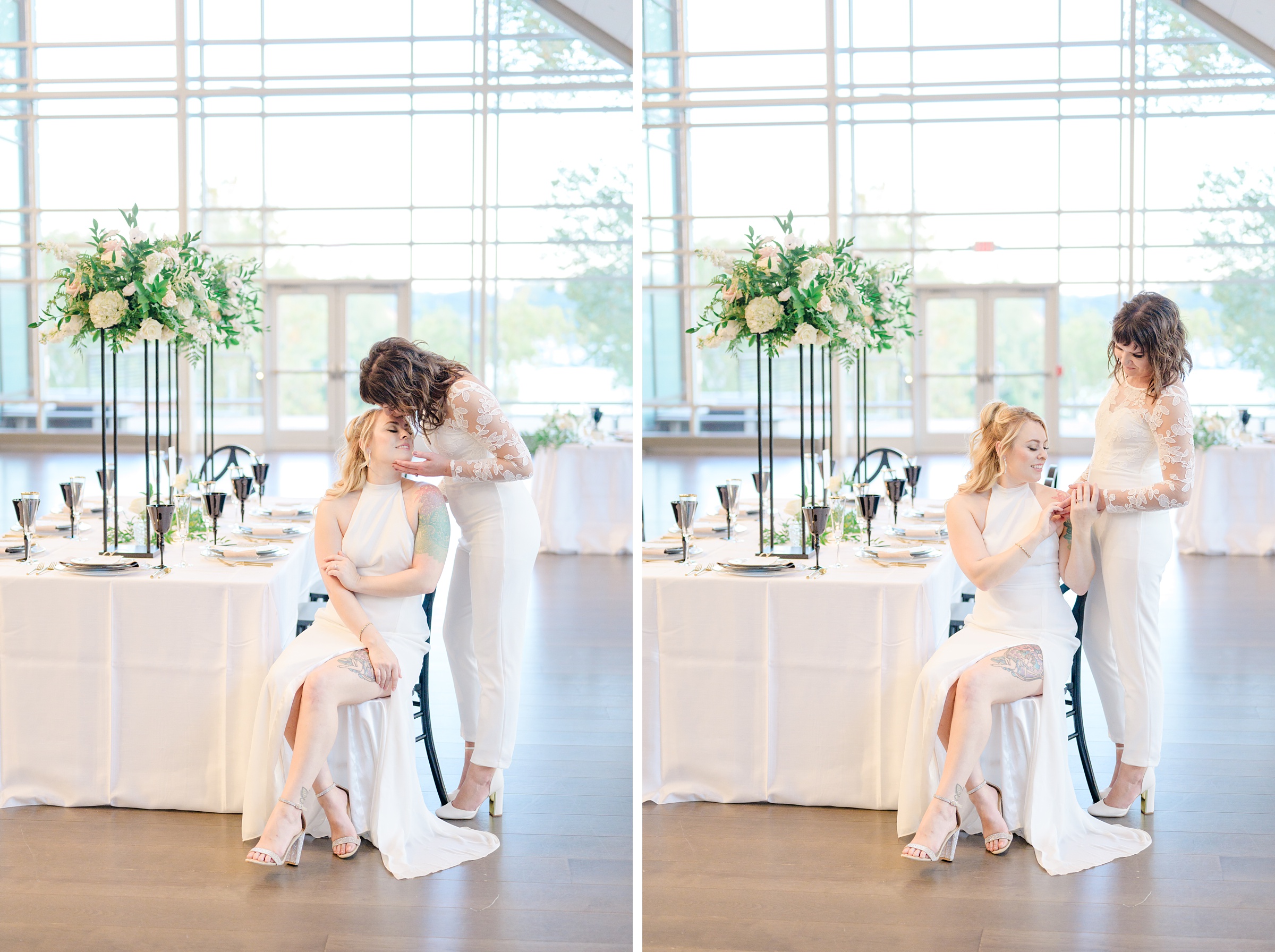 Styled Shoot in Occoquan, VA photographed LGBTQ+ Affirming Wedding Photographer Cait Kramer