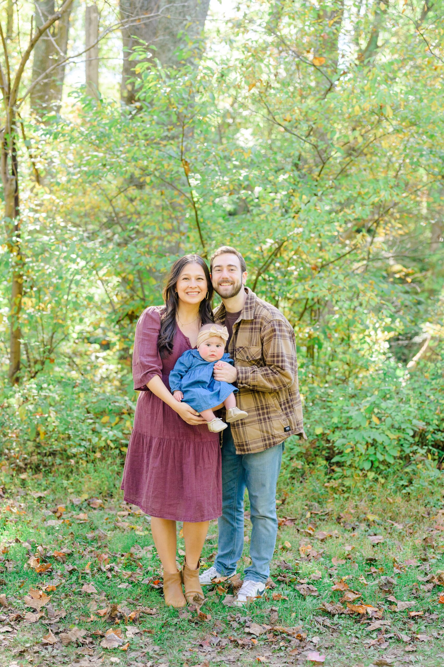 Family photo session at Oregon Ridge Park in Hunt Valley, MD photographed by Baltimore Portrait Photographer Cait Kramer.