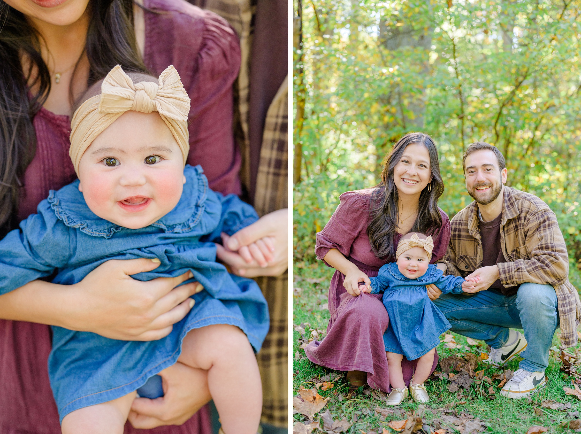 Family photo session at Oregon Ridge Park in Hunt Valley, MD photographed by Baltimore Portrait Photographer Cait Kramer.