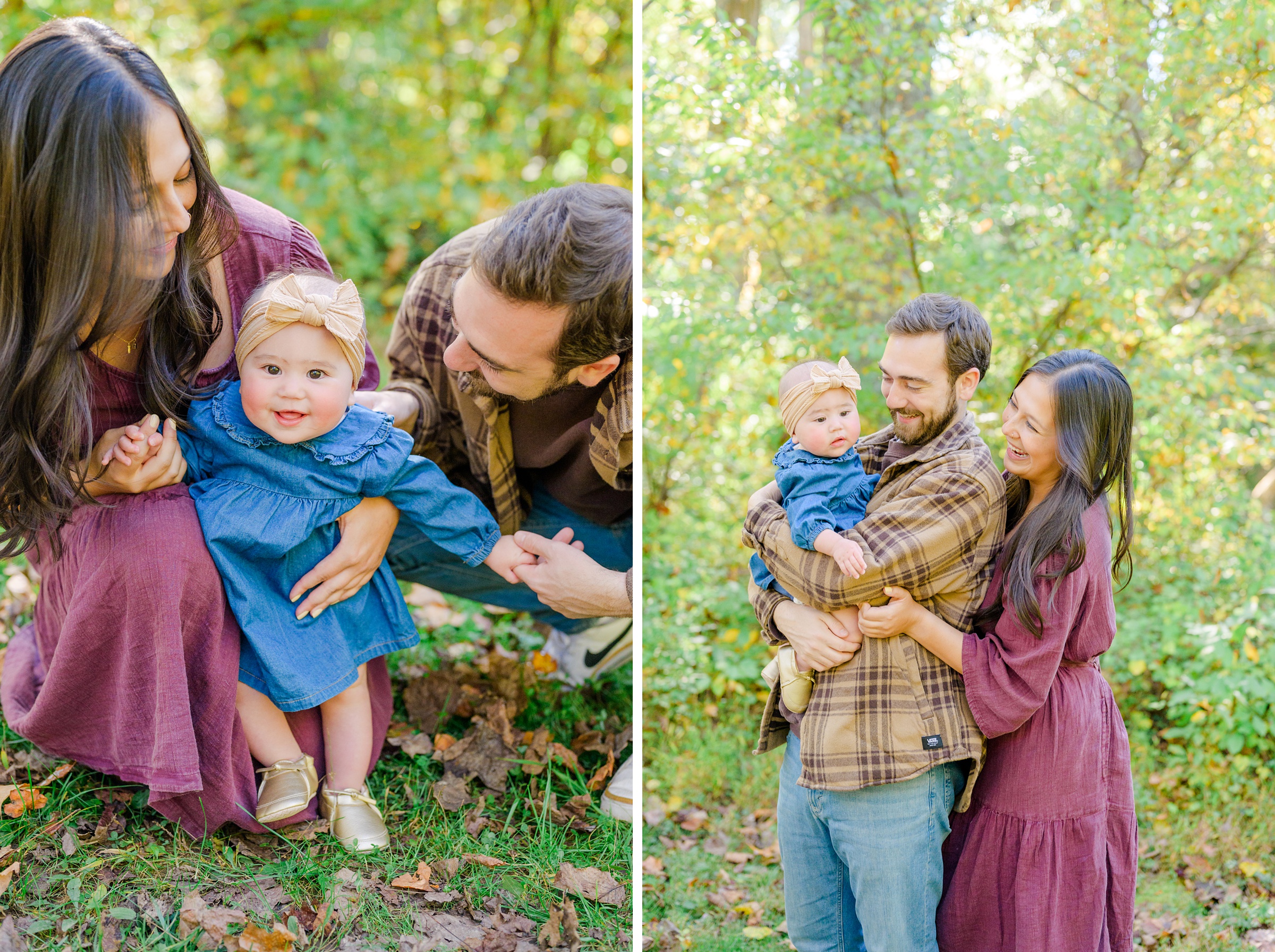 Family photo session at Oregon Ridge Park in Hunt Valley, MD photographed by Baltimore Portrait Photographer Cait Kramer.