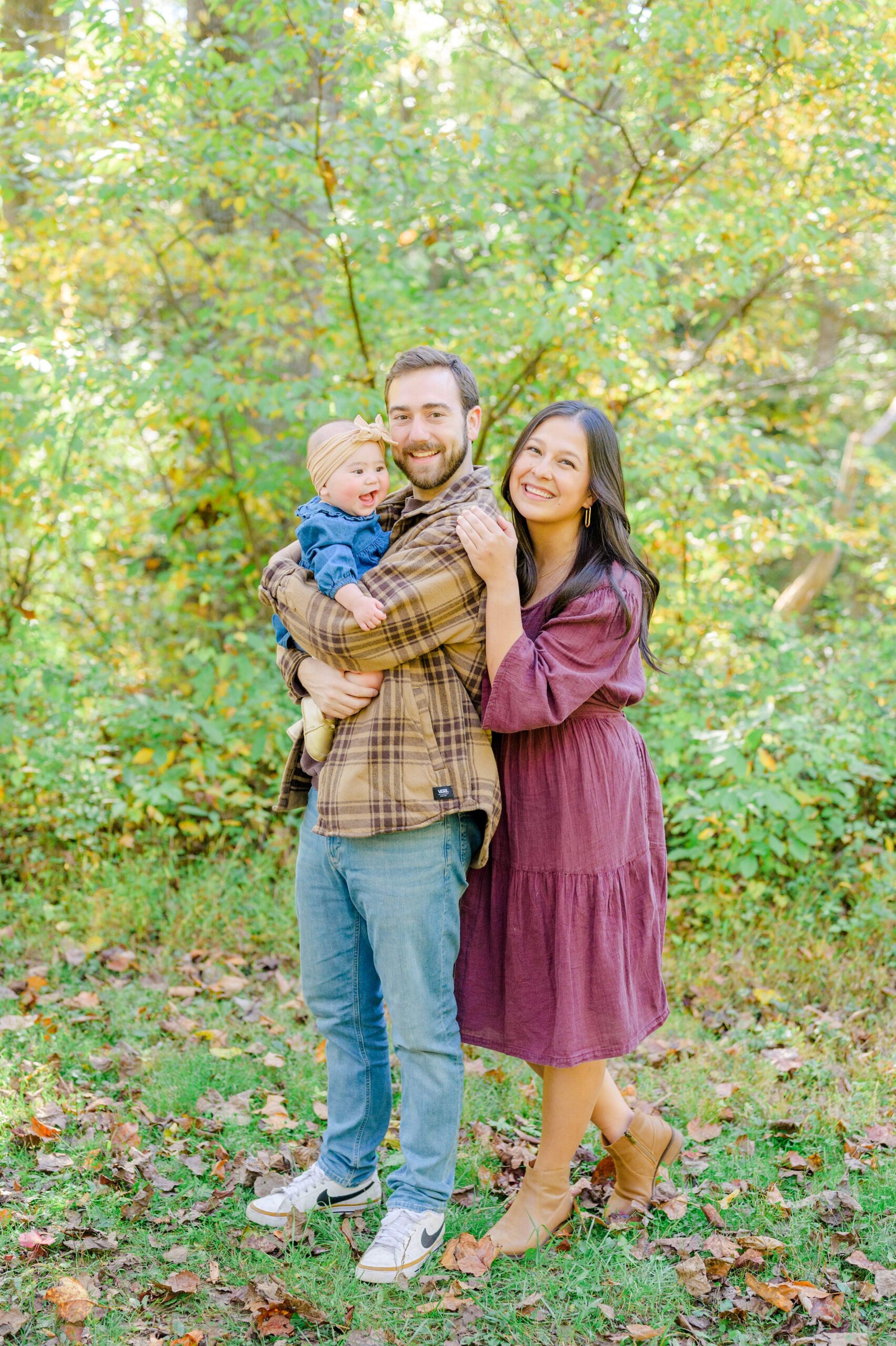 Family photo session at Oregon Ridge Park in Hunt Valley, MD photographed by Baltimore Portrait Photographer Cait Kramer.