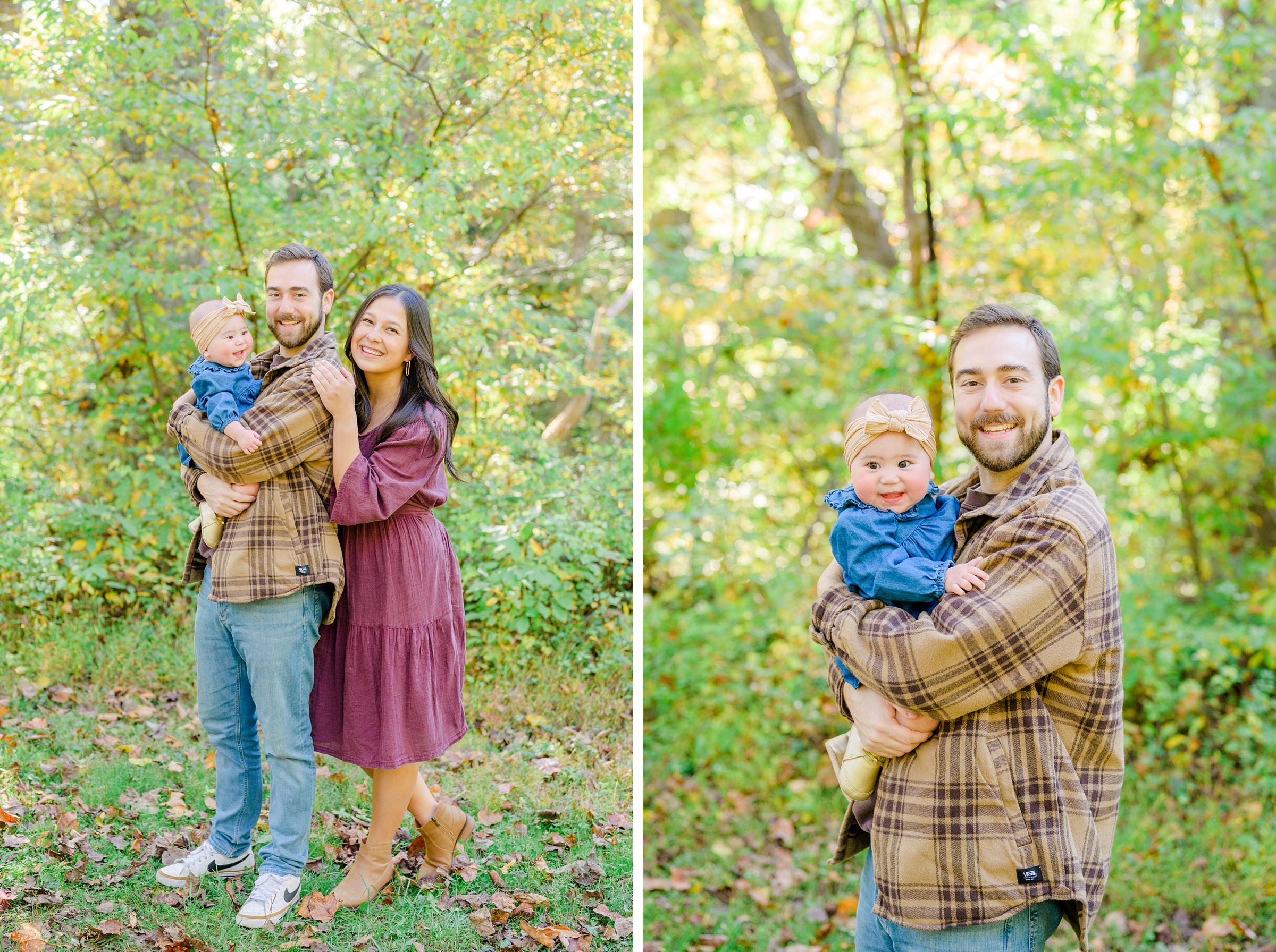 Family photo session at Oregon Ridge Park in Hunt Valley, MD photographed by Baltimore Portrait Photographer Cait Kramer.