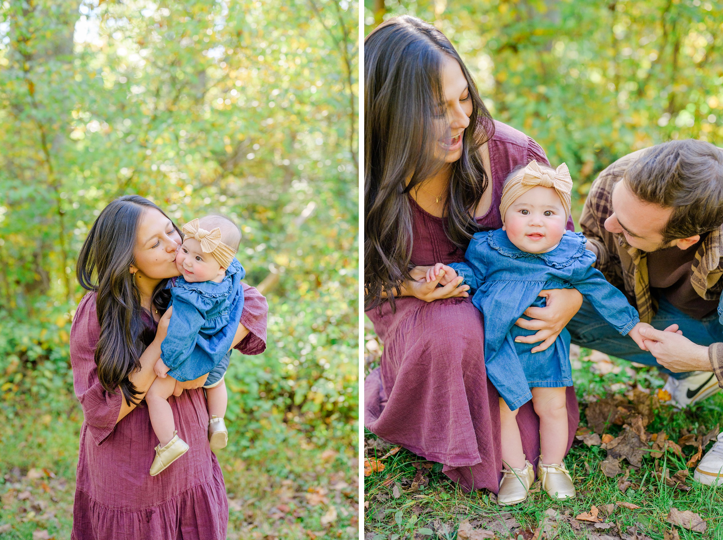 Family photo session at Oregon Ridge Park in Hunt Valley, MD photographed by Baltimore Portrait Photographer Cait Kramer.