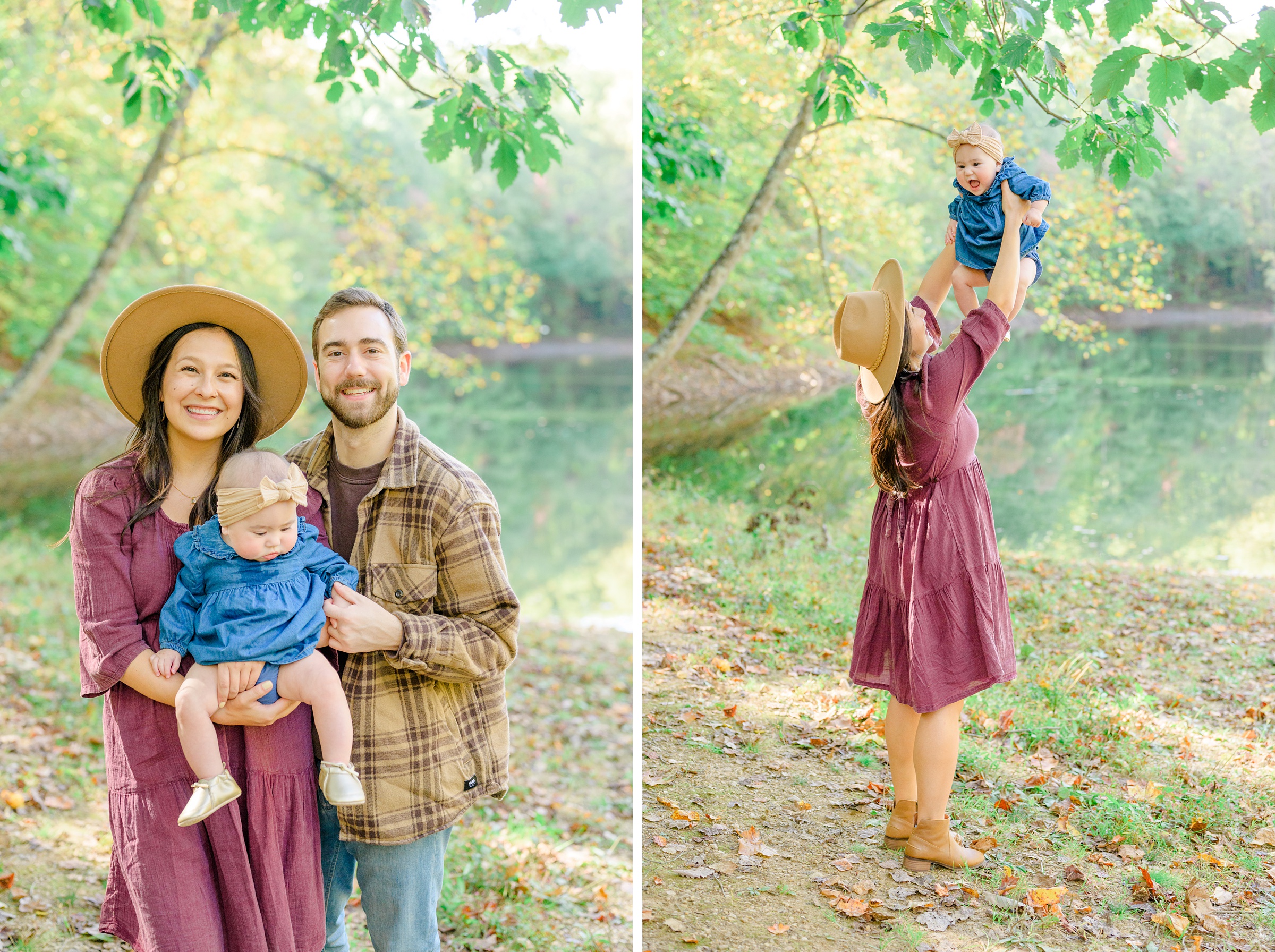 Family photo session in Hunt Valley, MD photographed by Baltimore Portrait Photographer Cait Kramer.