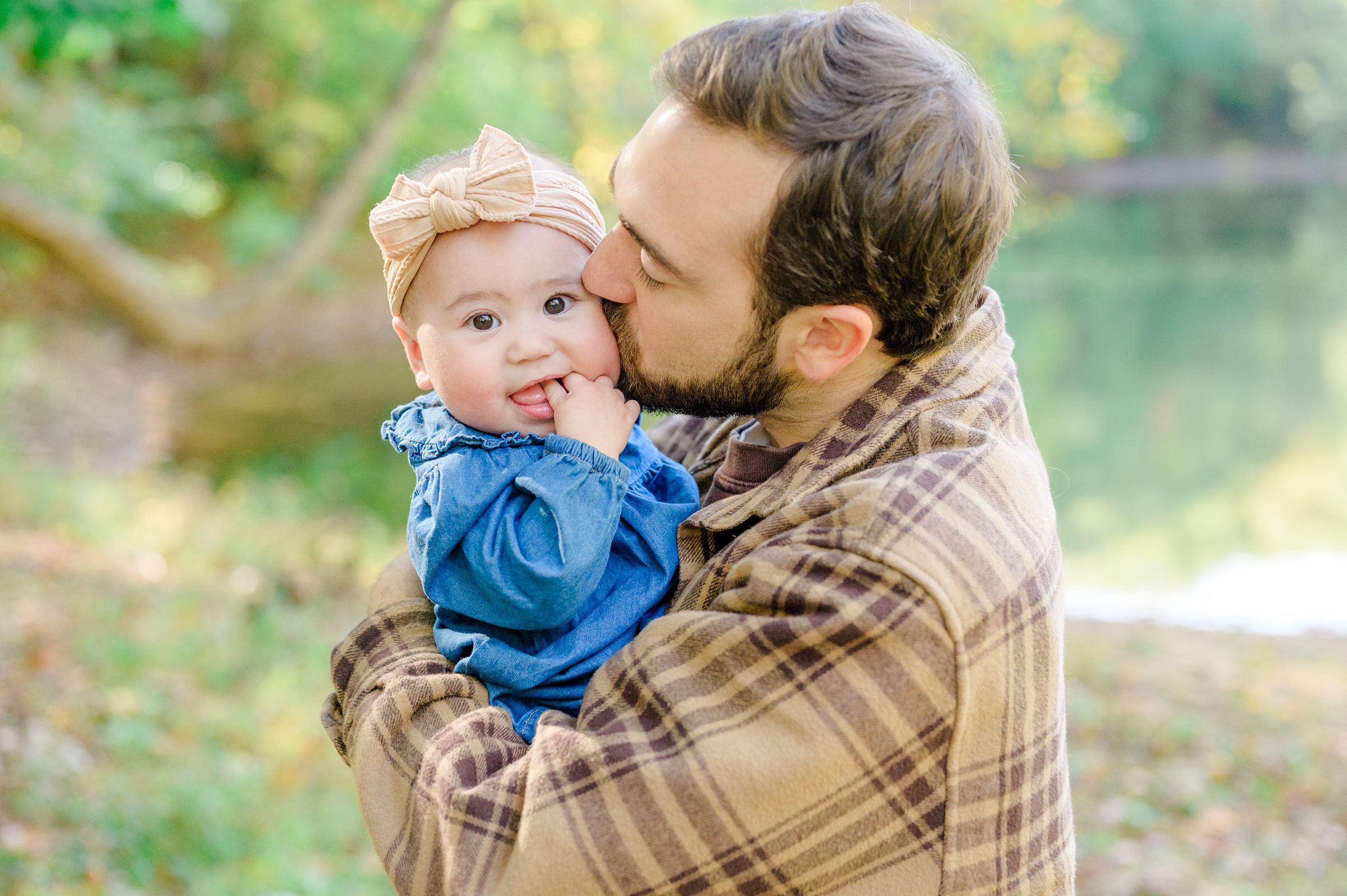 Family photo session at Oregon Ridge Park in Hunt Valley, MD photographed by Baltimore Portrait Photographer Cait Kramer.