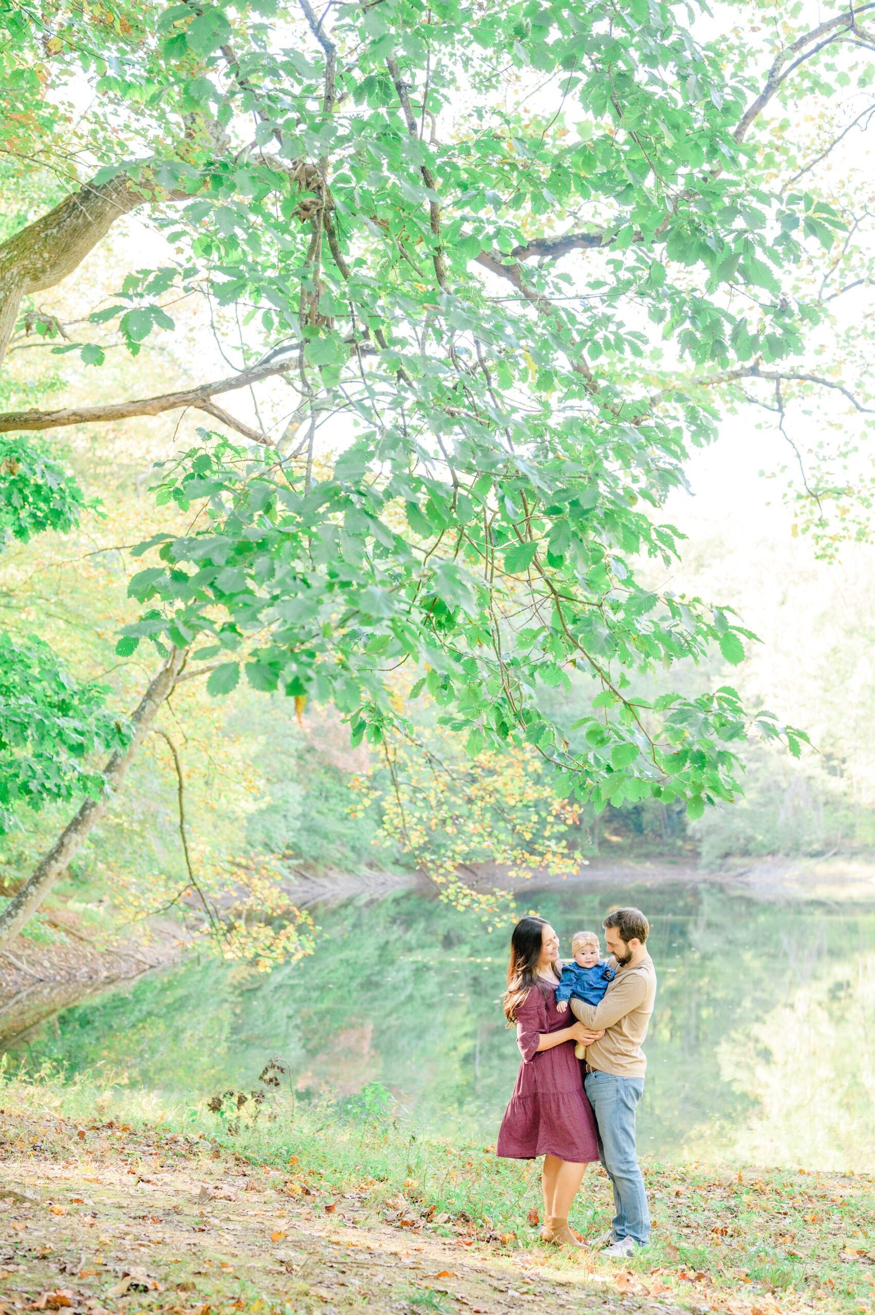 Family photo session in Hunt Valley, MD photographed by Baltimore Portrait Photographer Cait Kramer.