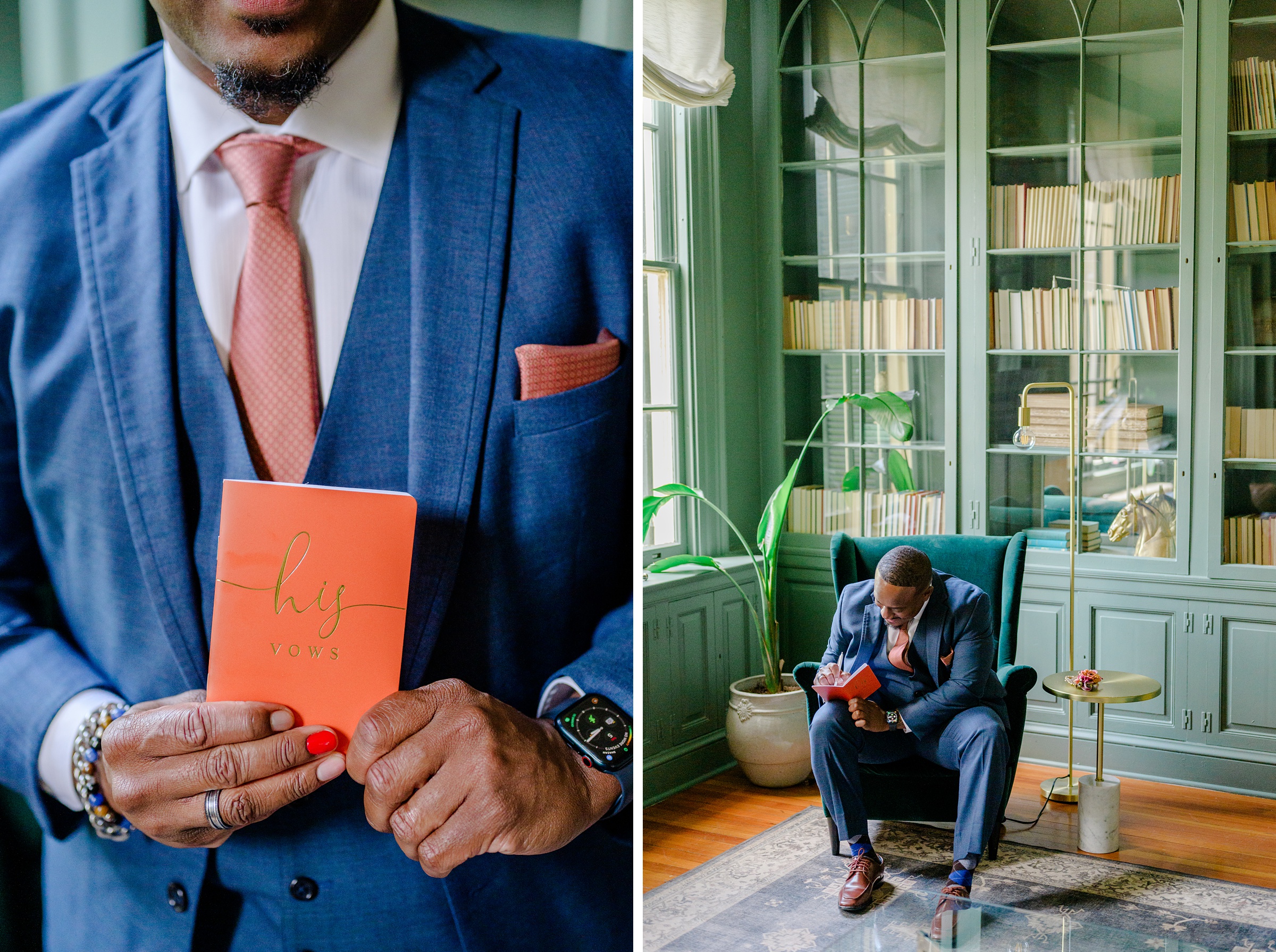 Colorful styled shoot at Rust Manor House photographed by Queer Affirming Wedding Photographer in Baltimore Cait Kramer.