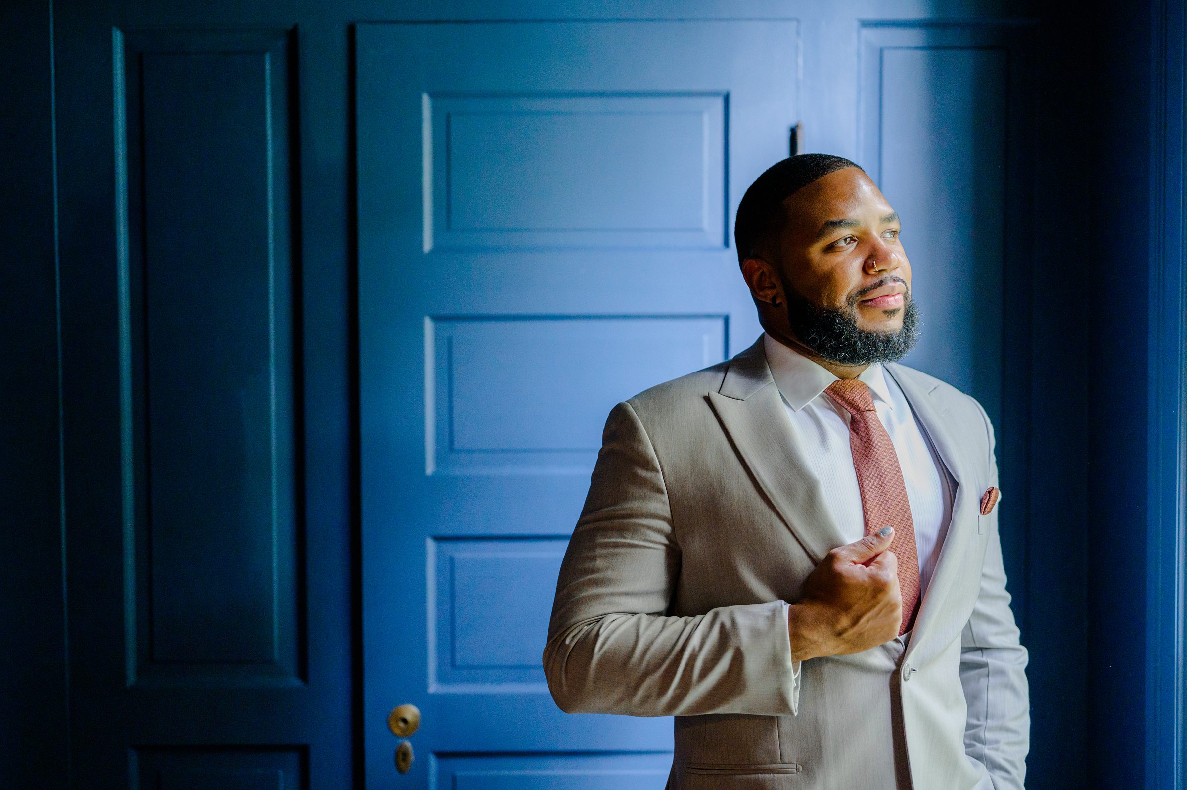 Colorful styled shoot at Rust Manor House photographed by Queer Affirming Wedding Photographer in Baltimore Cait Kramer.