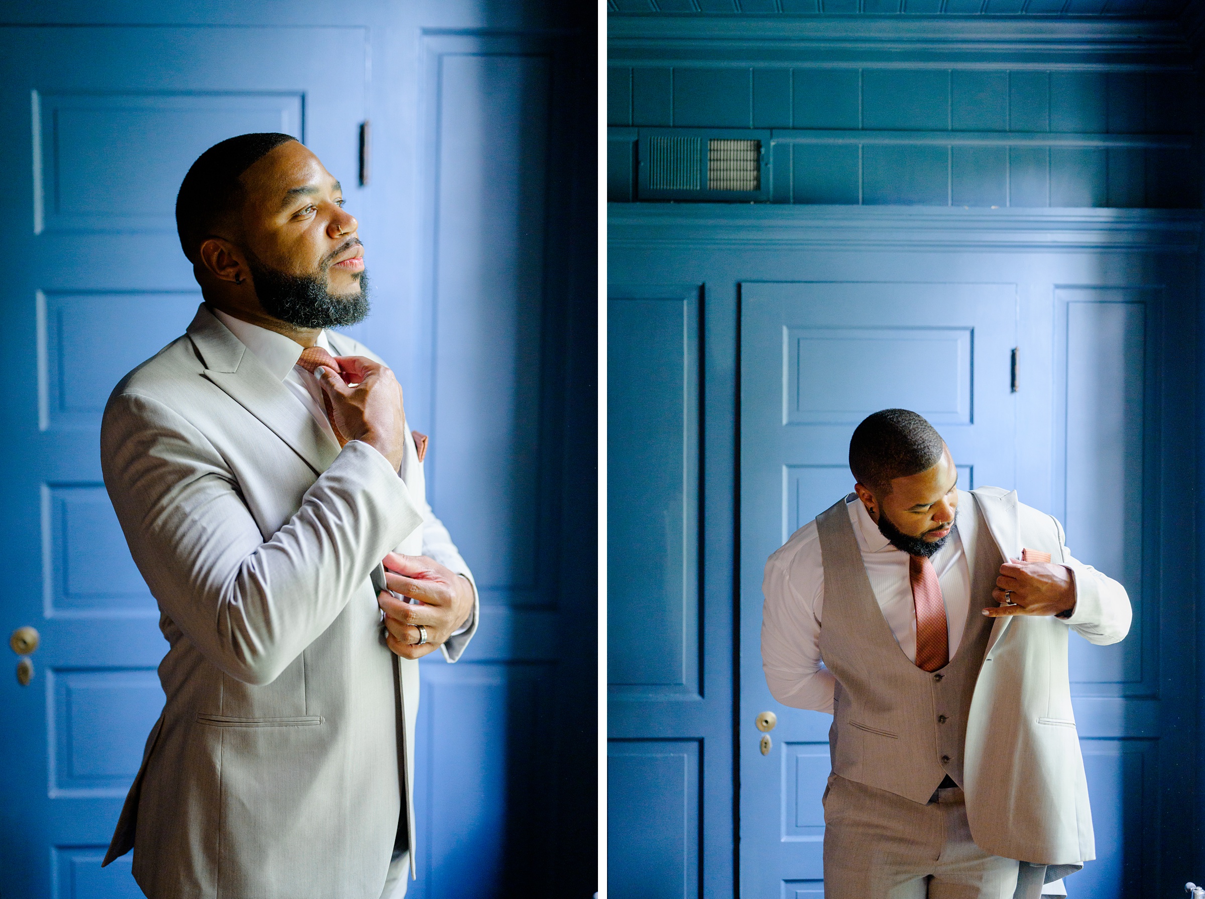 Colorful styled shoot at Rust Manor House photographed by Queer Affirming Wedding Photographer in Baltimore Cait Kramer.