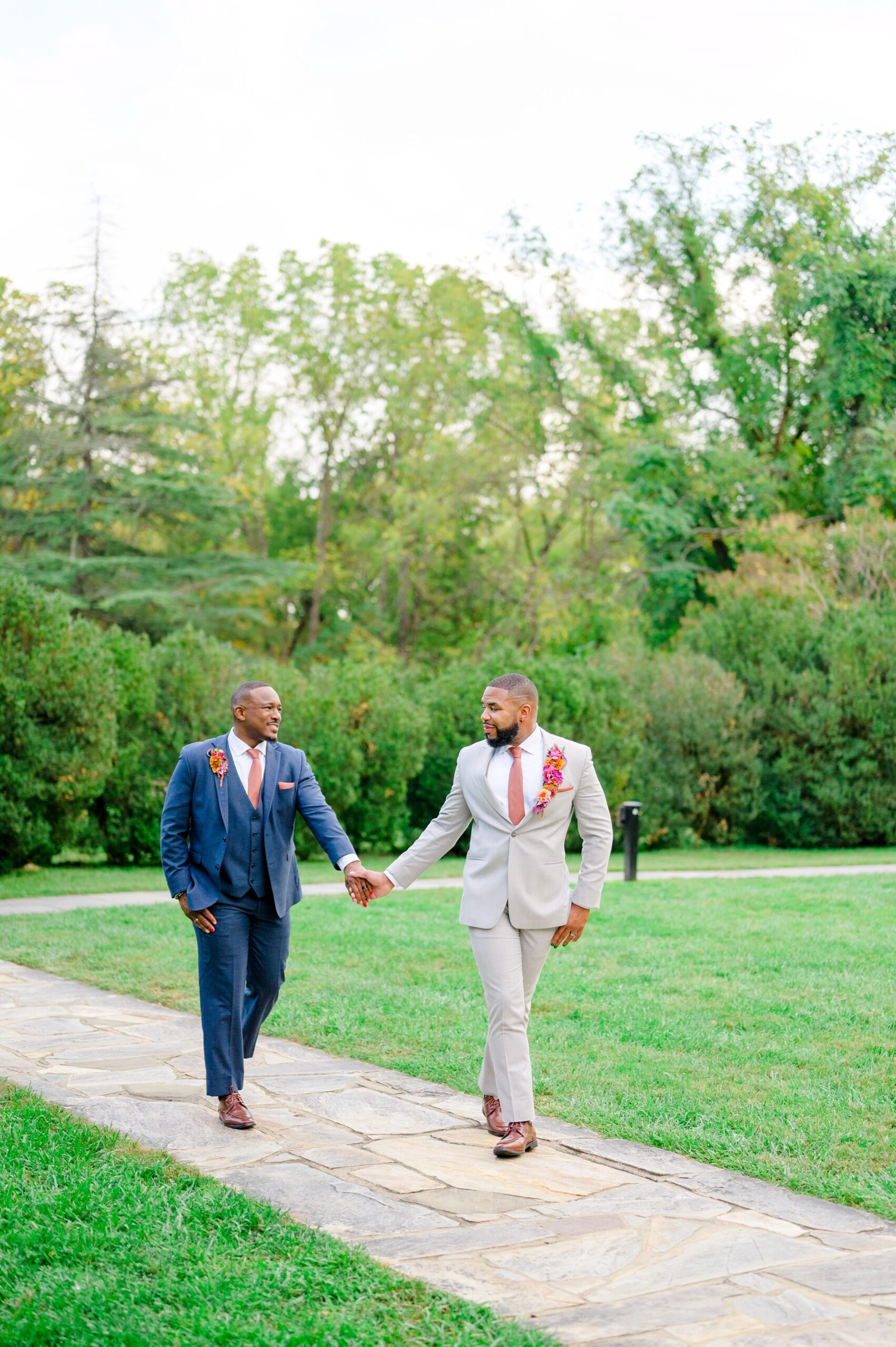 Colorful styled shoot at Rust Manor House photographed by Queer Affirming Wedding Photographer in Baltimore Cait Kramer.