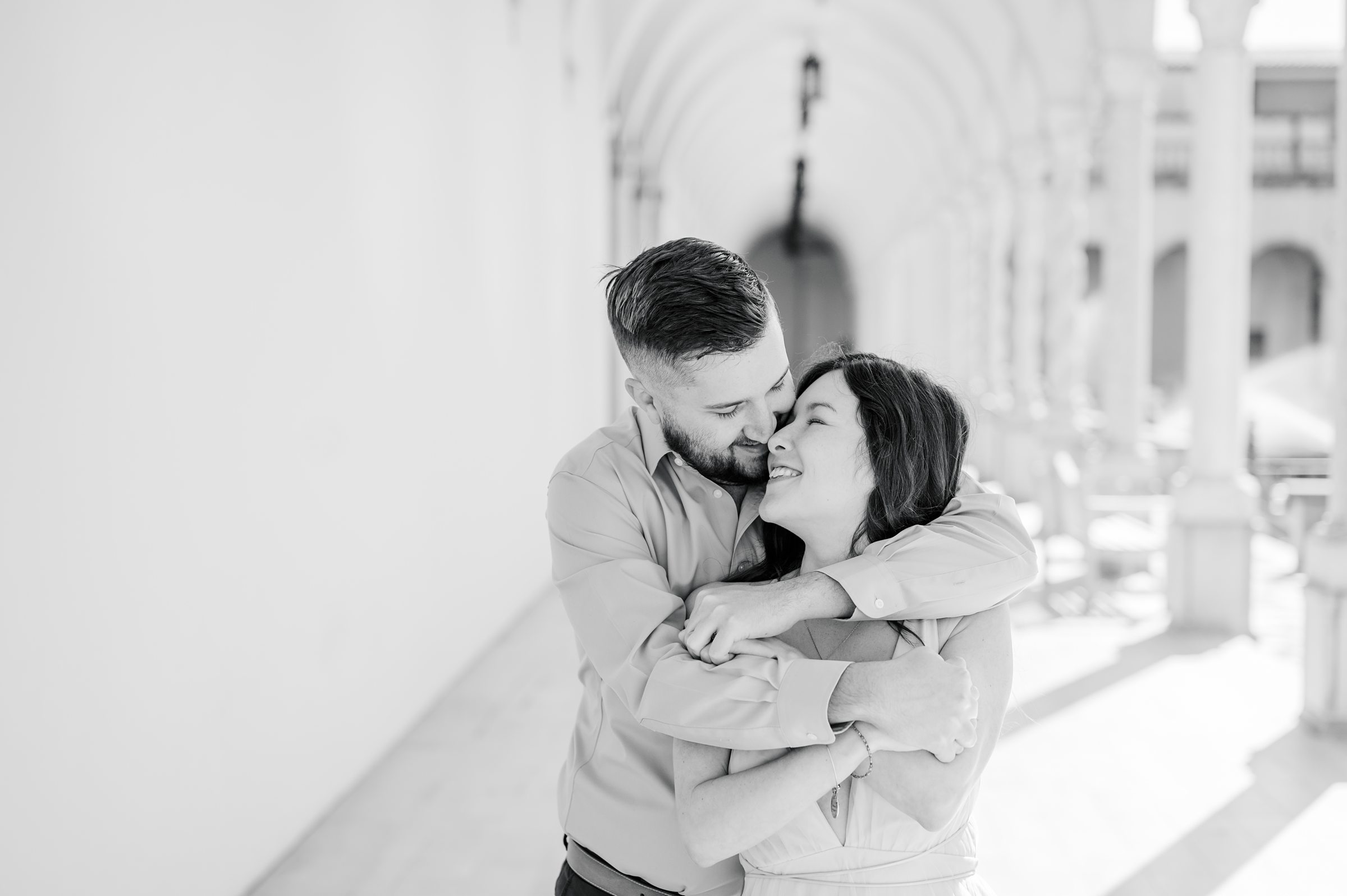 Engagement session at The Ringling Museum of Art in Sarasota, Florida photographed by Wedding Photographer Cait Kramer