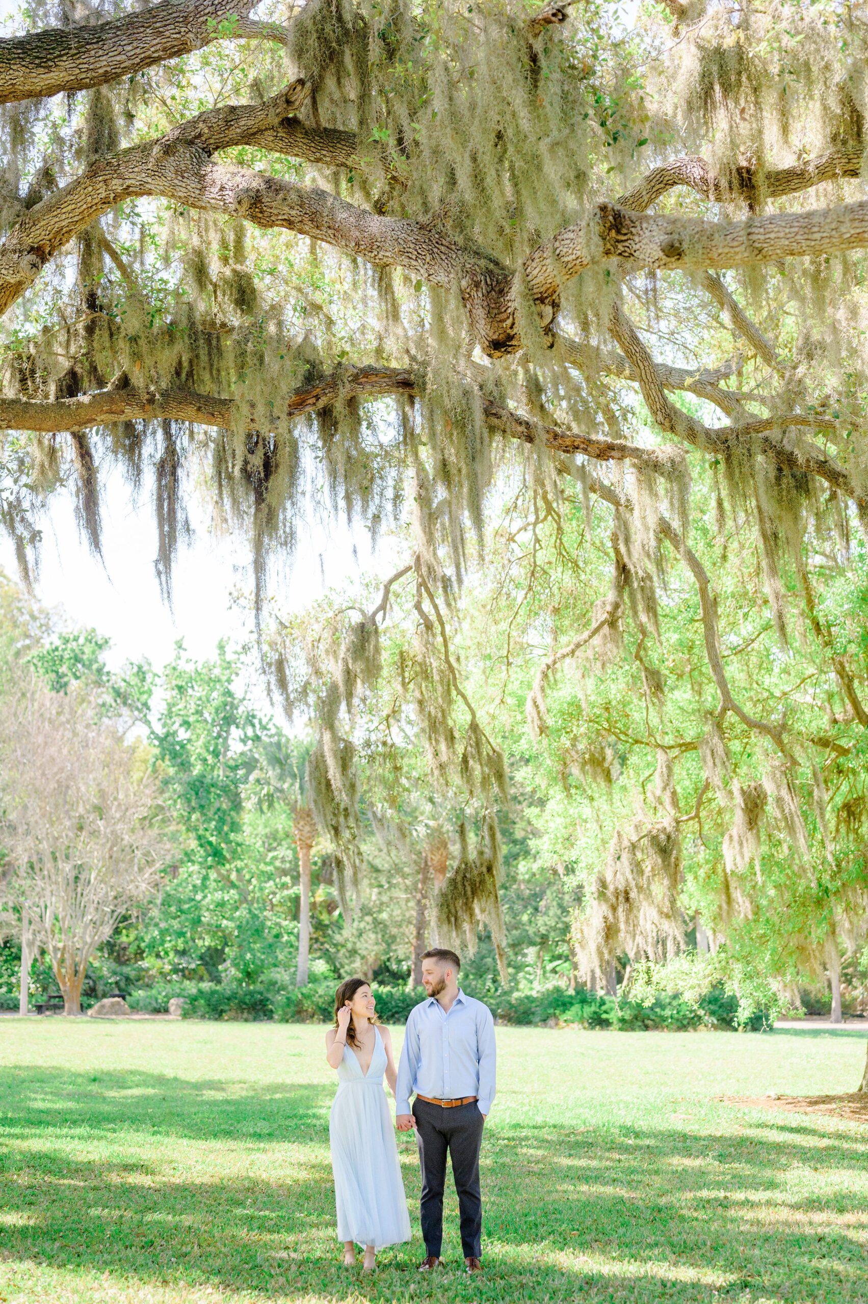 Engagement session at The Ringling Museum of Art in Sarasota, Florida photographed by Wedding Photographer Cait Kramer
