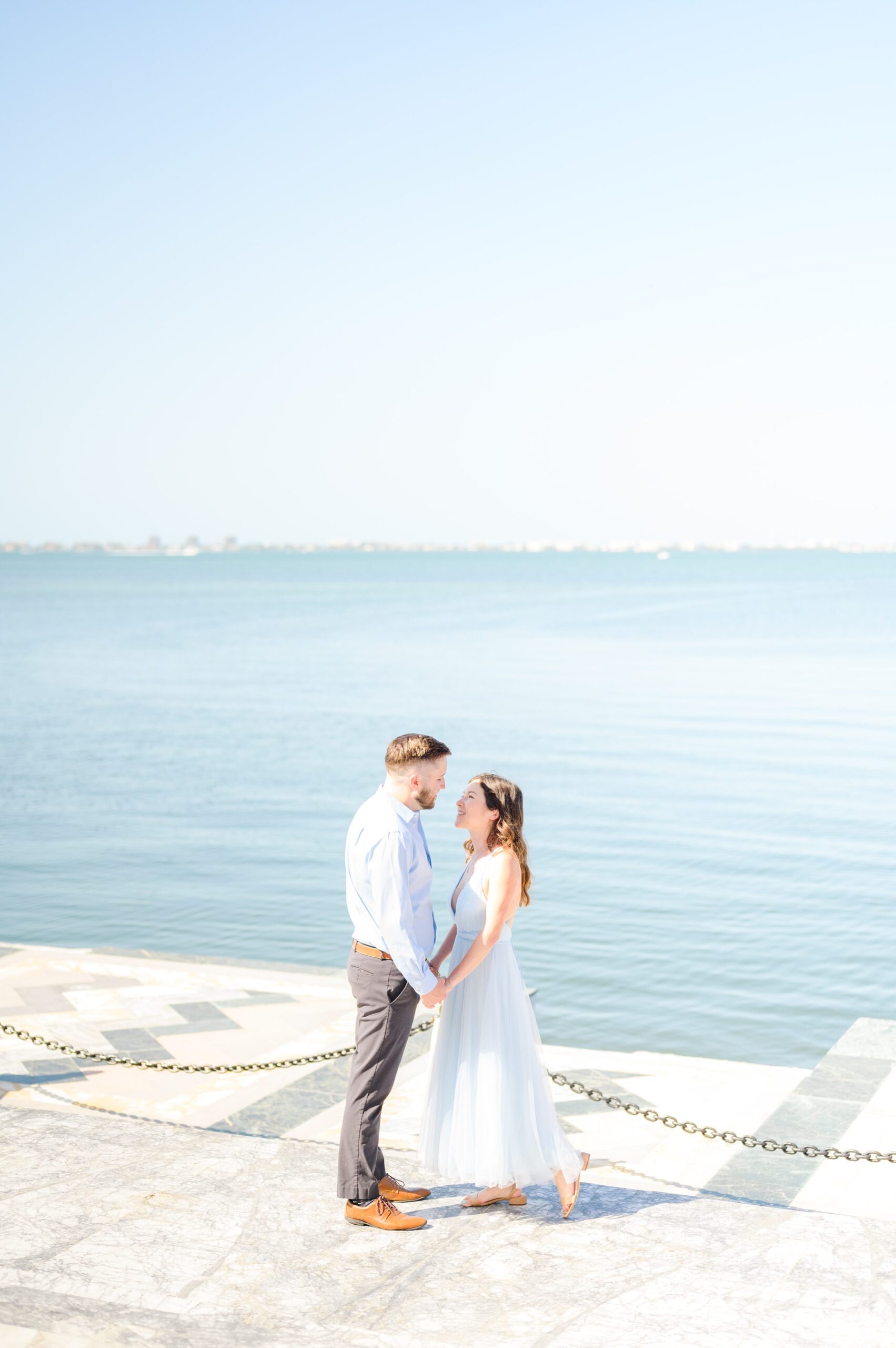 Engagement session at The Ringling Museum of Art in Sarasota, Florida photographed by Wedding Photographer Cait Kramer