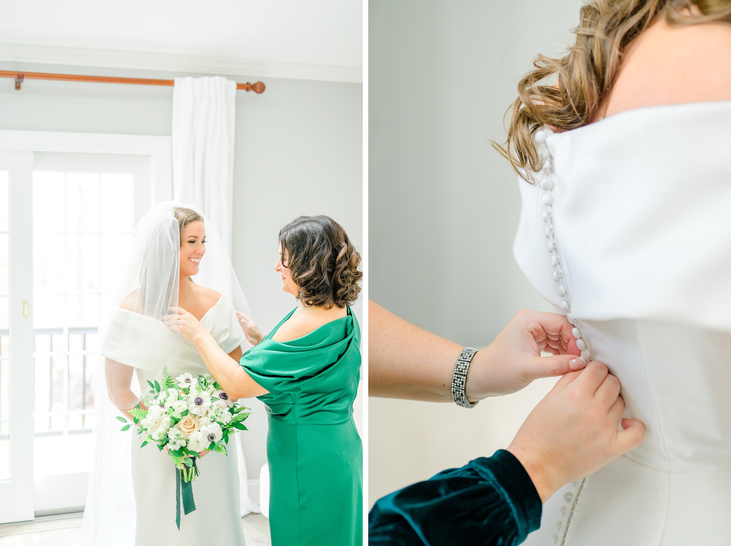 Spring wedding at the Philadelphia Cricket Club photographed by Baltimore Photographer Cait Kramer.