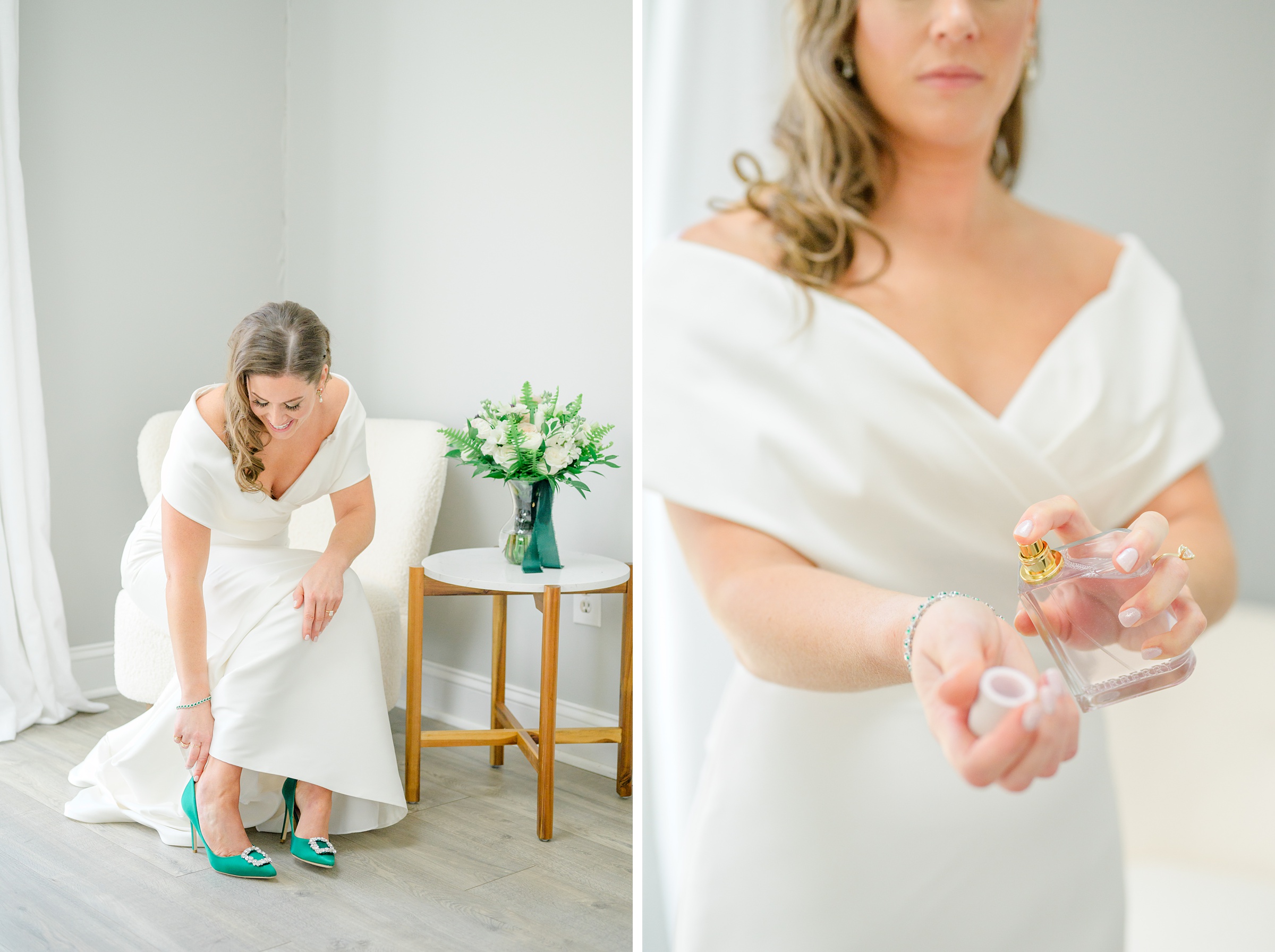 Spring wedding at the Philadelphia Cricket Club photographed by Baltimore Photographer Cait Kramer.