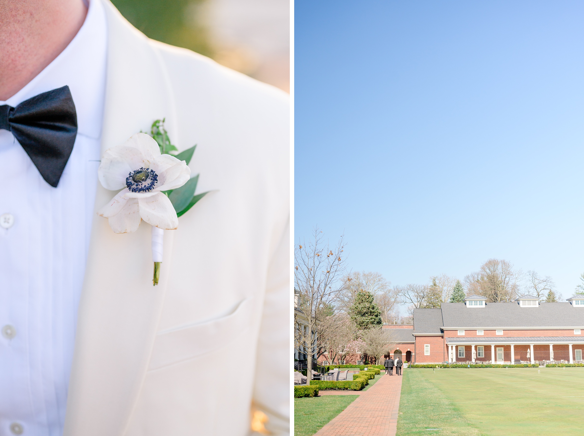 Spring wedding at the Philadelphia Cricket Club photographed by Baltimore Photographer Cait Kramer.