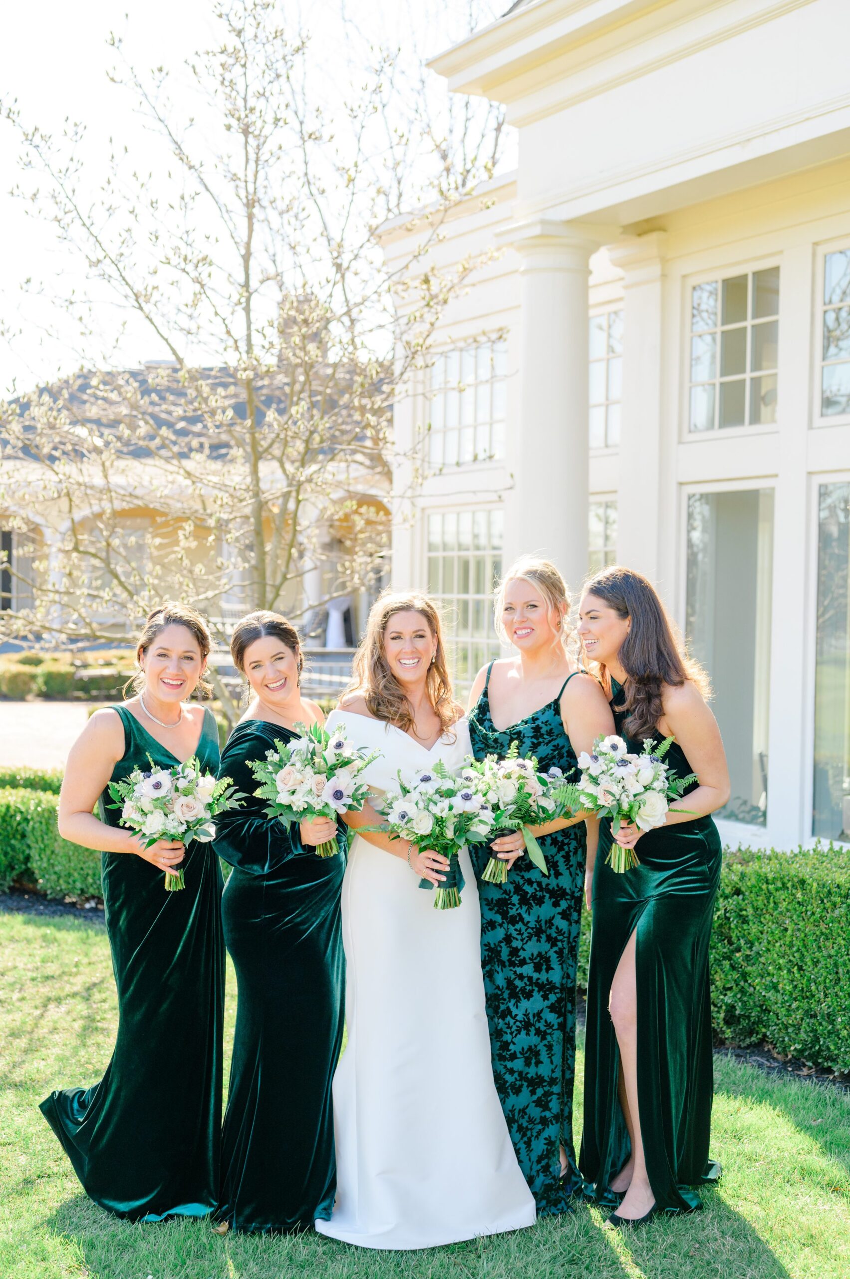 Spring wedding at the Philadelphia Cricket Club photographed by Baltimore Photographer Cait Kramer.