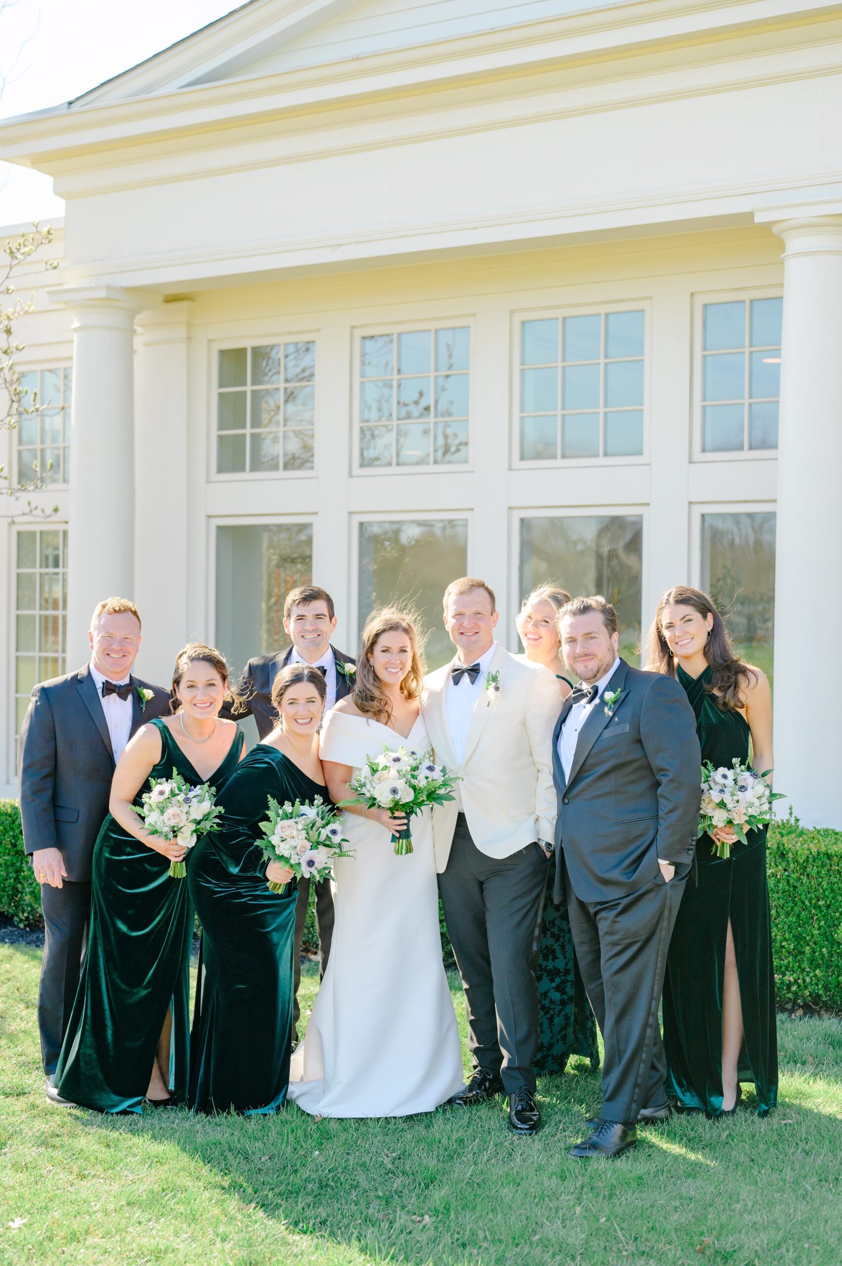 Spring wedding at the Philadelphia Cricket Club photographed by Baltimore Photographer Cait Kramer.