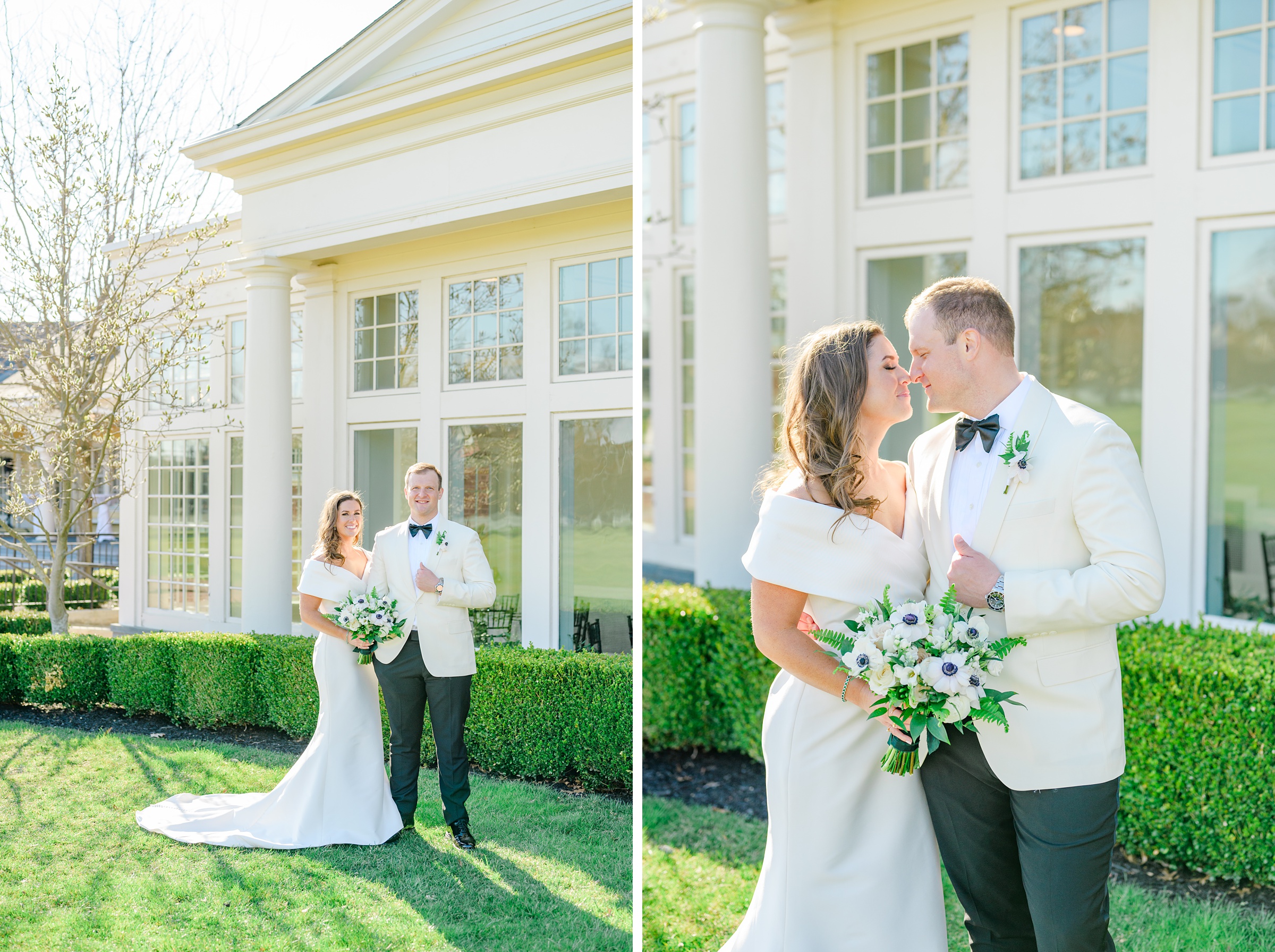 Spring wedding at the Philadelphia Cricket Club photographed by Baltimore Photographer Cait Kramer.