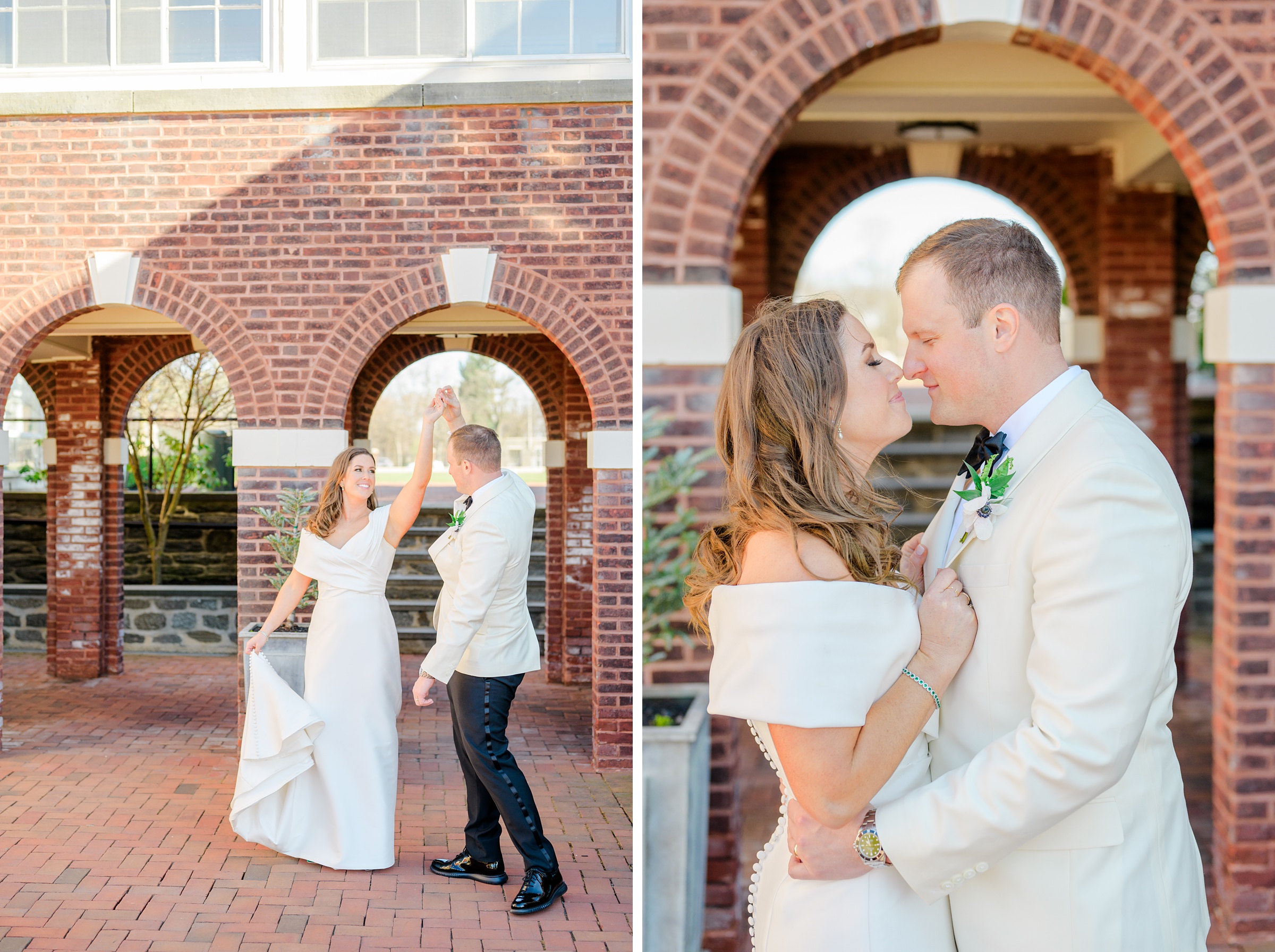 Spring wedding at the Philadelphia Cricket Club photographed by Baltimore Photographer Cait Kramer.