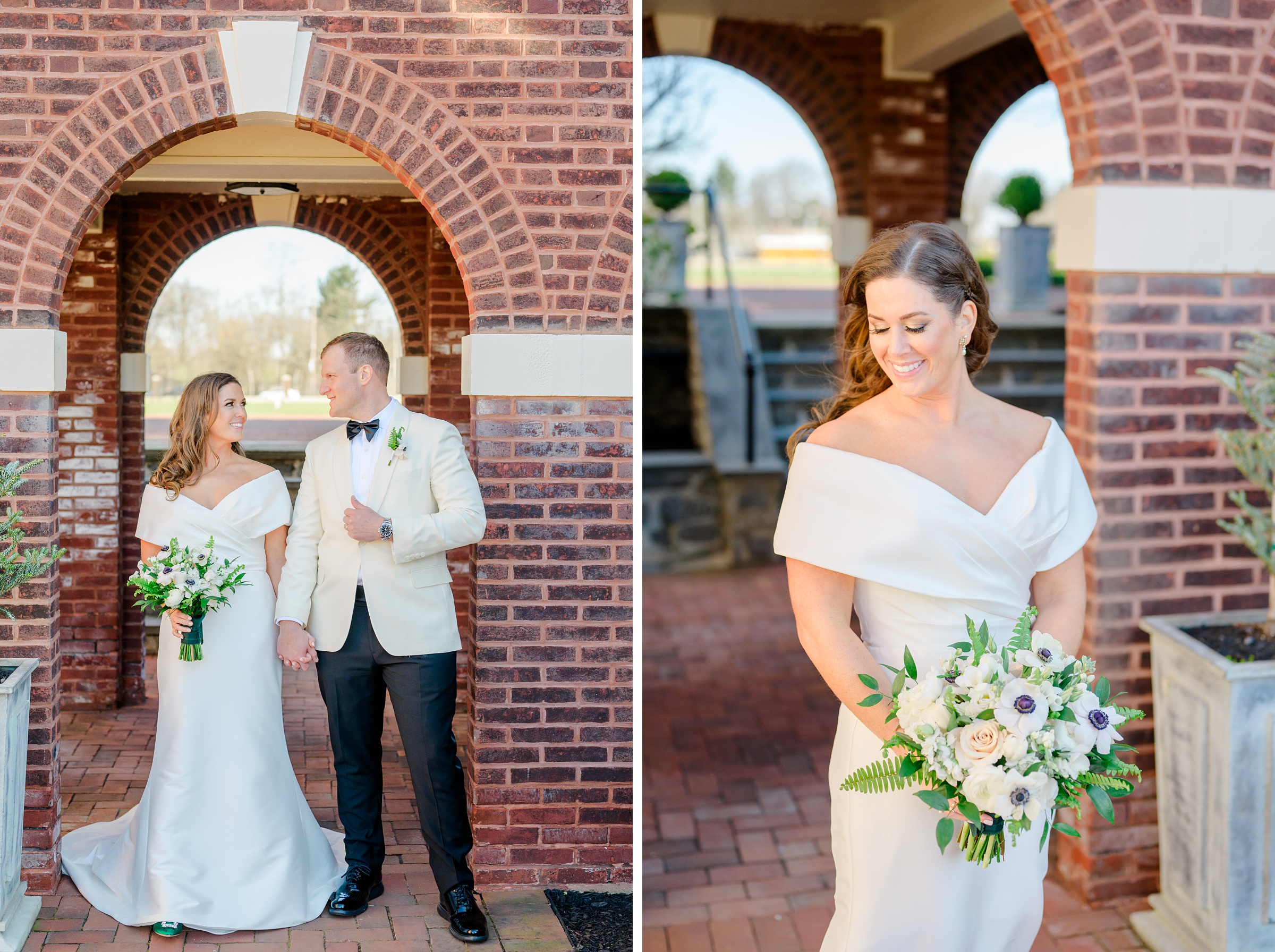 Spring wedding at the Philadelphia Cricket Club photographed by Baltimore Photographer Cait Kramer.