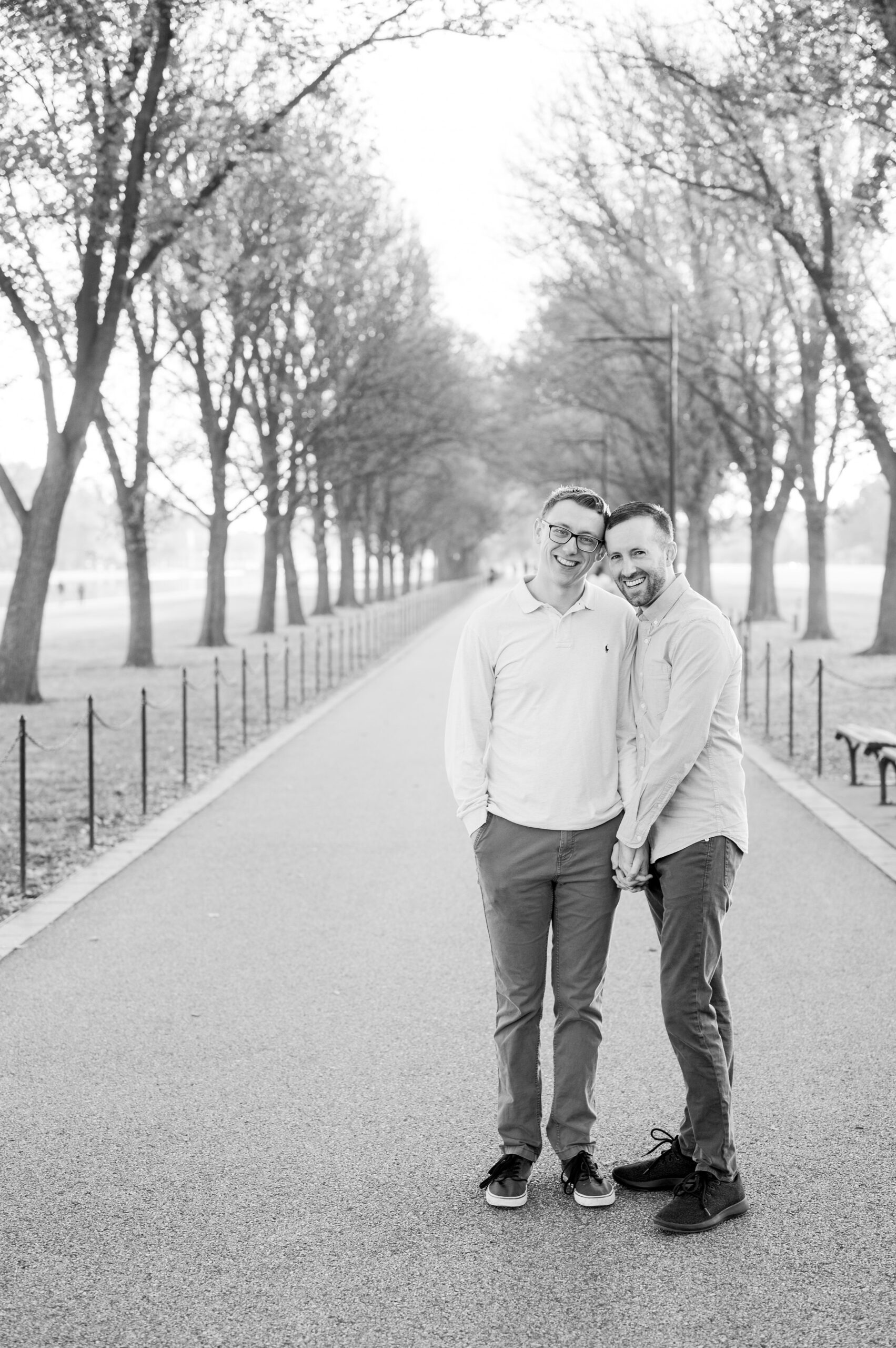 Engagement Photos on the National Mall in Washington, D.C. photographed by Baltimore Wedding Photographer Cait Kramer.