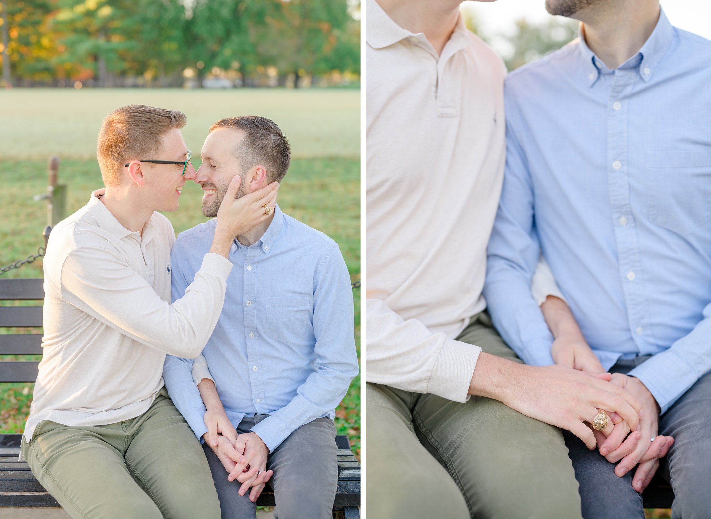 Engagement Photos on the National Mall in Washington, D.C. photographed by Baltimore Wedding Photographer Cait Kramer.