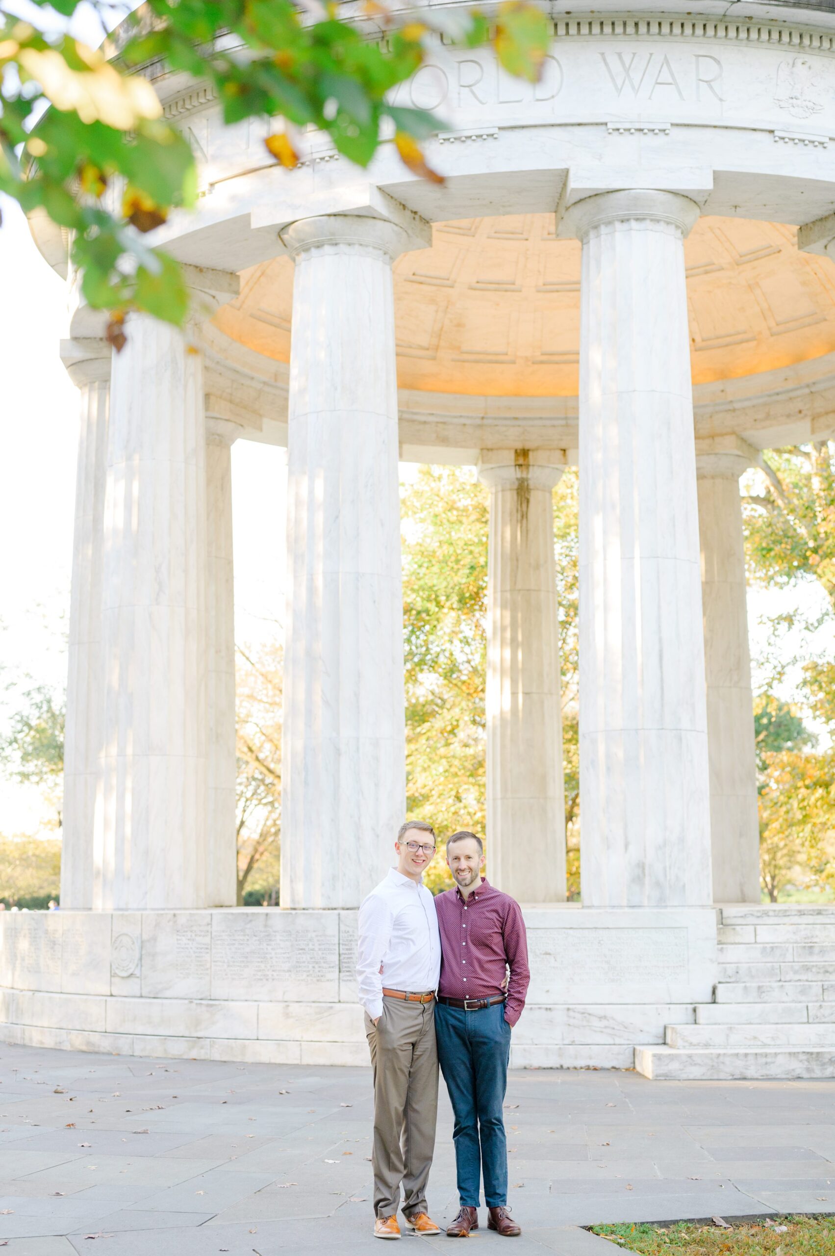 Engagement Photos on the National Mall in Washington, D.C. photographed by Baltimore Wedding Photographer Cait Kramer.