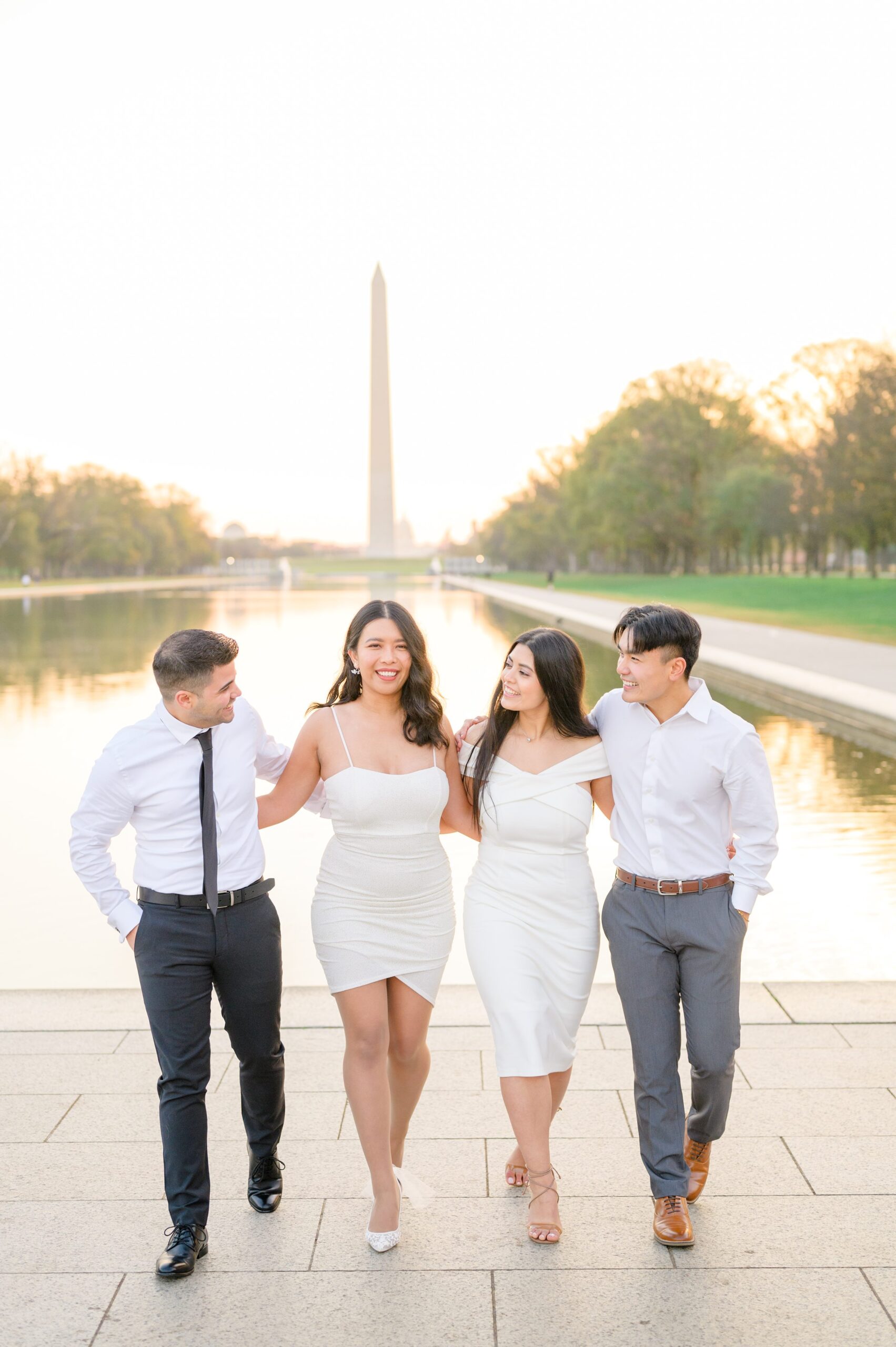 Jefferson Memorial Graduation Photos in Washington, D.C. photographed by Baltimore Grad Photographer Cait Kramer. 