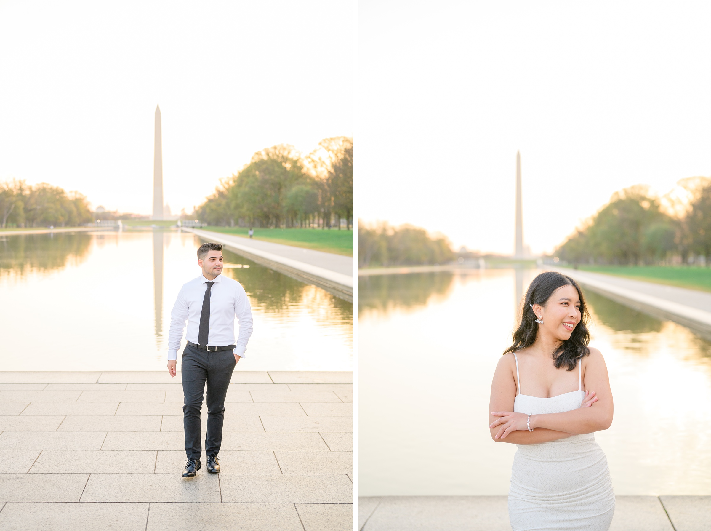 Jefferson Memorial Graduation Photos in Washington, D.C. photographed by Baltimore Grad Photographer Cait Kramer. 
