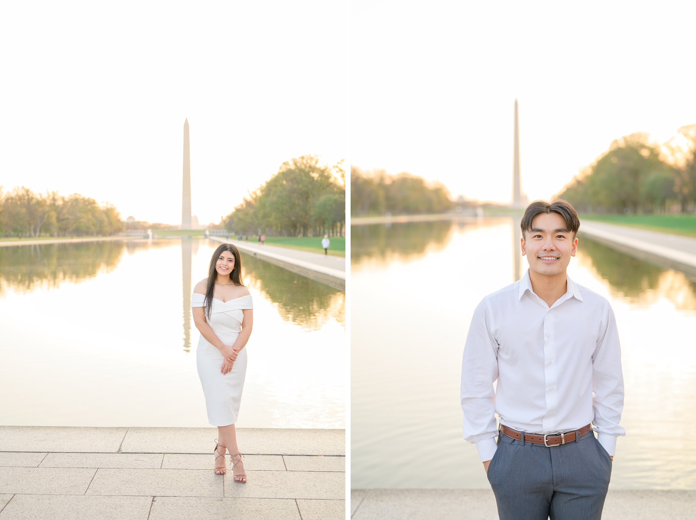 Jefferson Memorial Graduation Photos in Washington, D.C. photographed by Baltimore Grad Photographer Cait Kramer. 