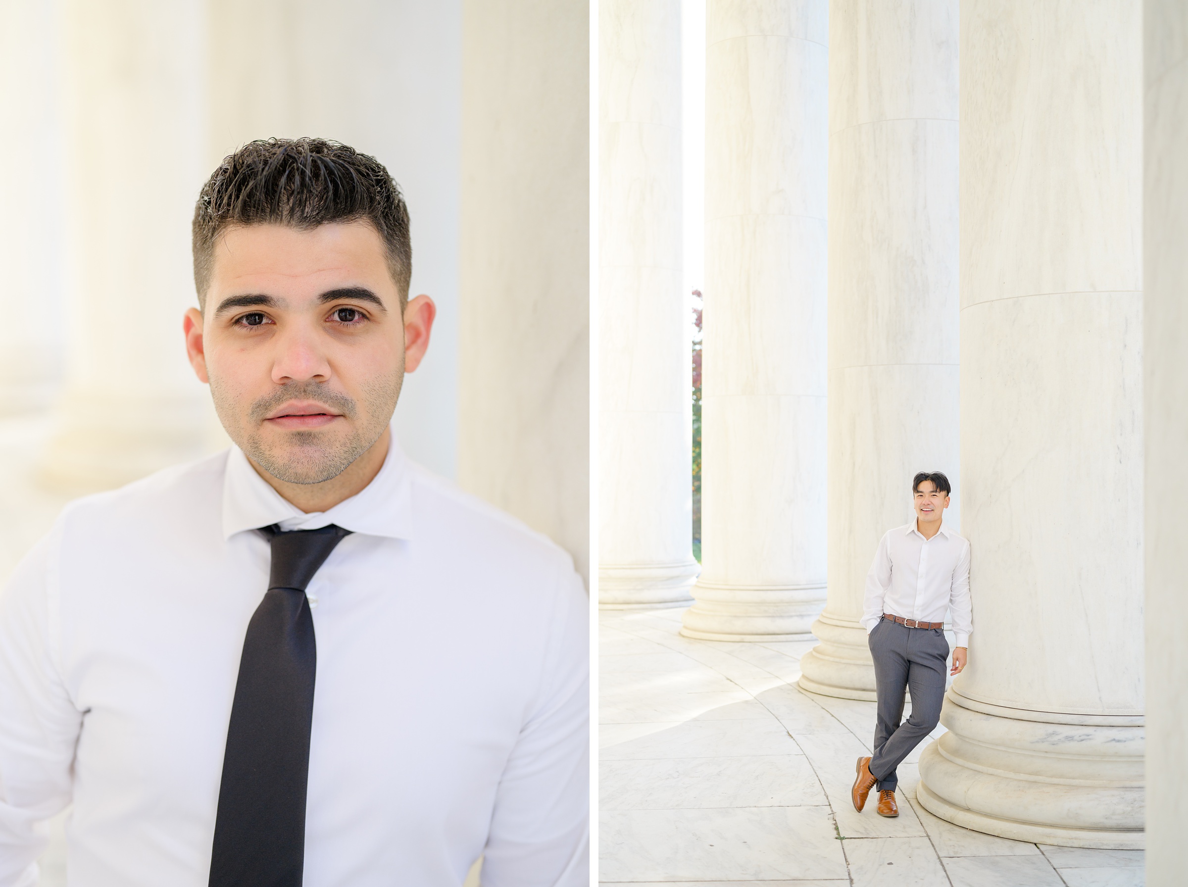 Jefferson Memorial Graduation Photos in Washington, D.C. photographed by Baltimore Grad Photographer Cait Kramer. 