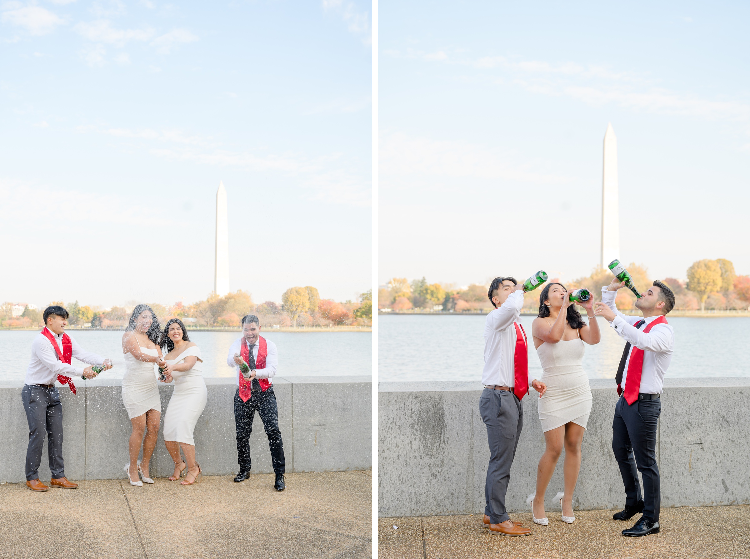 Jefferson Memorial Graduation Photos in Washington, D.C. photographed by Baltimore Grad Photographer Cait Kramer. 