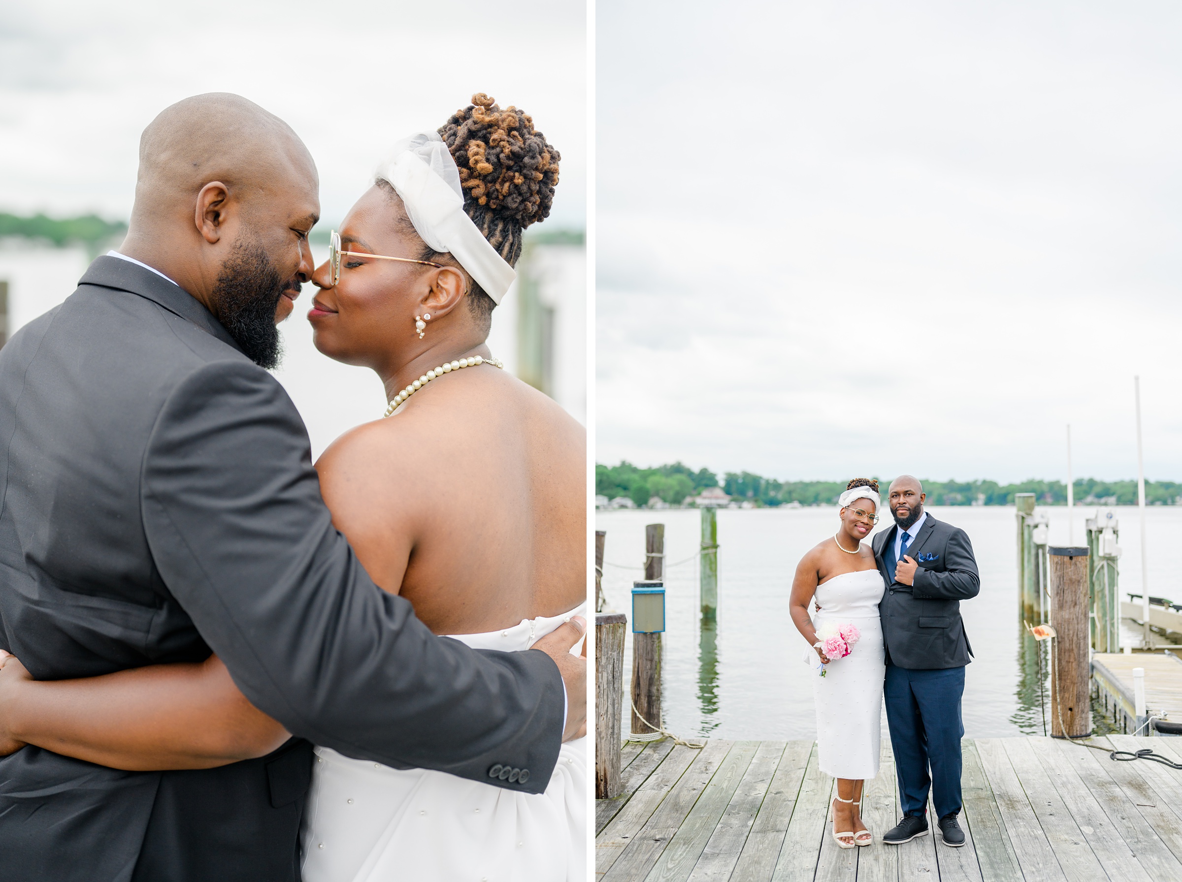 Intimate elopement in the historic Annapolis, Maryland photographed by Baltimore Wedding Photographer Cait Kramer.