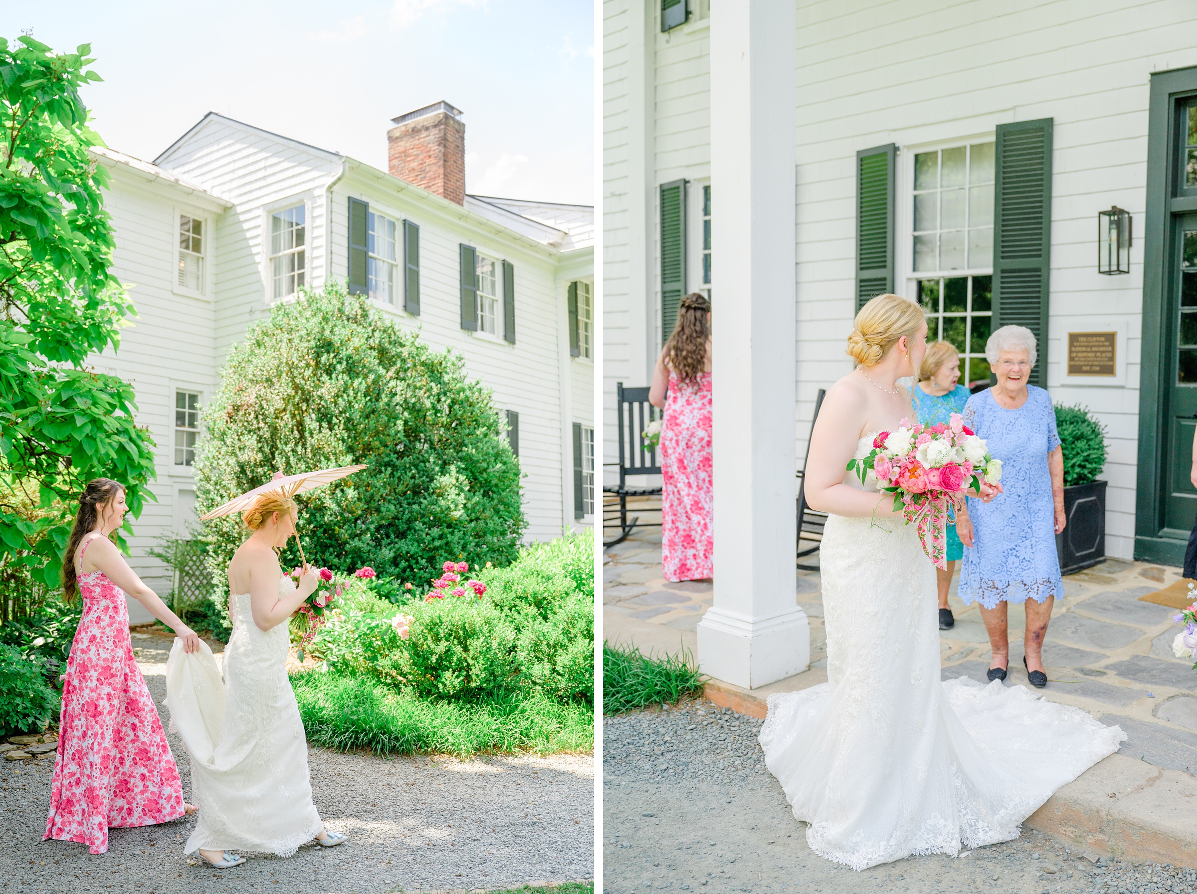 Intimate Clifton Inn Wedding in Charlottesville, Virginia photographed by Baltimore Wedding Photographer Cait Kramer.
