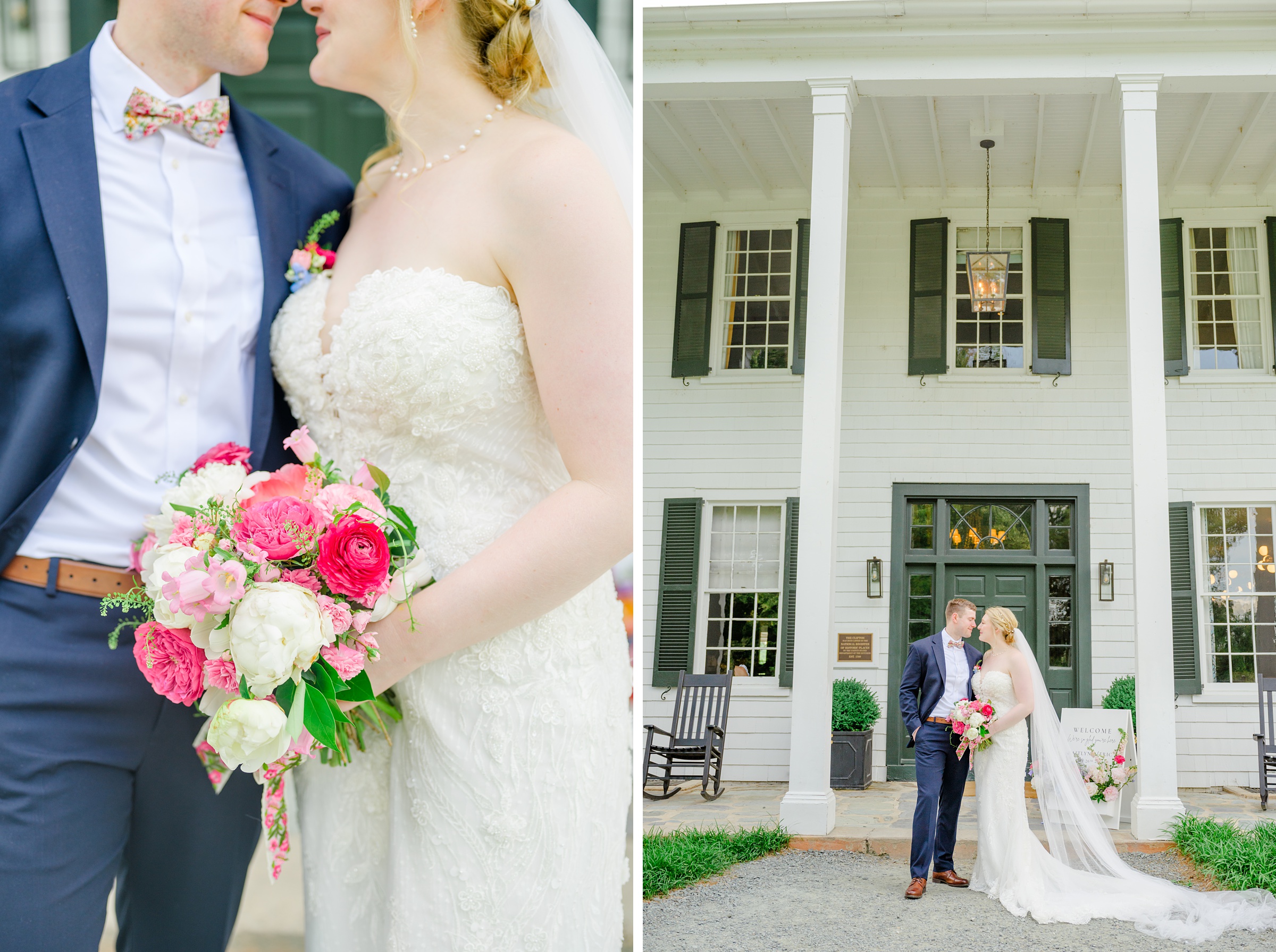 Intimate Clifton Inn Wedding in Charlottesville, Virginia photographed by Baltimore Wedding Photographer Cait Kramer.