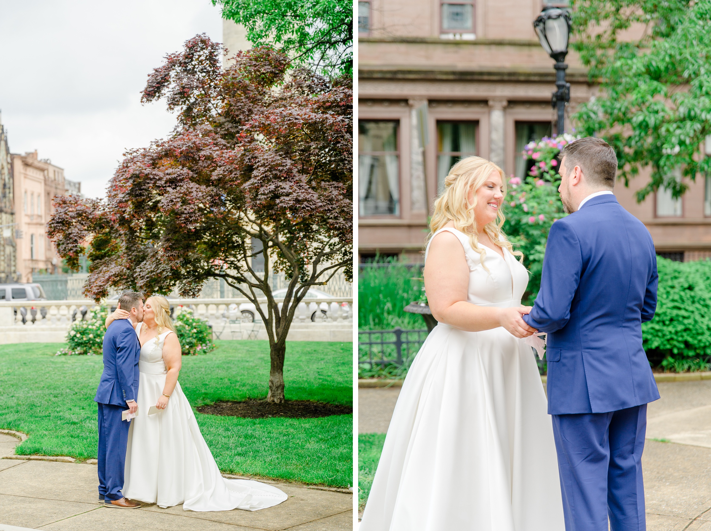 Vibrant Spring wedding day at The Loom Baltimore in Maryland photographed by Baltimore Wedding Photographer Cait Kramer Photography