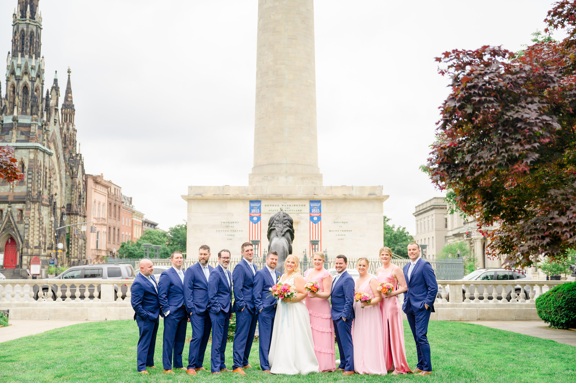 Vibrant Spring wedding day at The Loom Baltimore in Maryland photographed by Baltimore Wedding Photographer Cait Kramer Photography