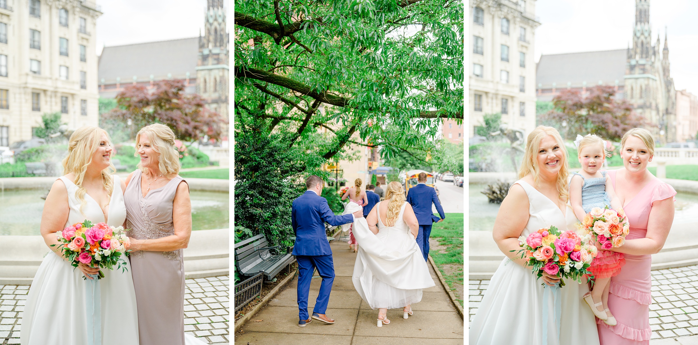 Vibrant Spring wedding day at The Loom Baltimore in Maryland photographed by Baltimore Wedding Photographer Cait Kramer Photography