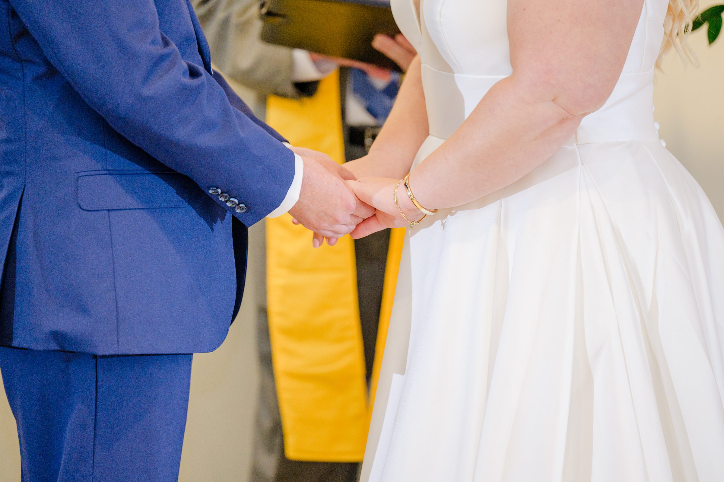 Vibrant Spring wedding day at The Loom Baltimore in Maryland photographed by Baltimore Wedding Photographer Cait Kramer Photography