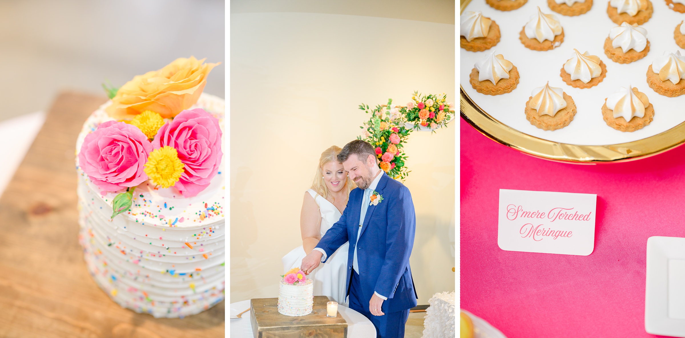 Vibrant Spring wedding day at The Loom Baltimore in Maryland photographed by Baltimore Wedding Photographer Cait Kramer Photography