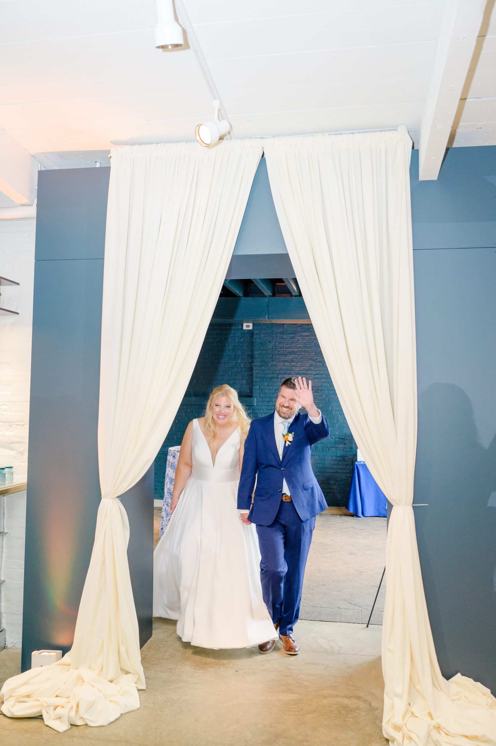 Vibrant Spring wedding day at The Loom Baltimore in Maryland photographed by Baltimore Wedding Photographer Cait Kramer Photography