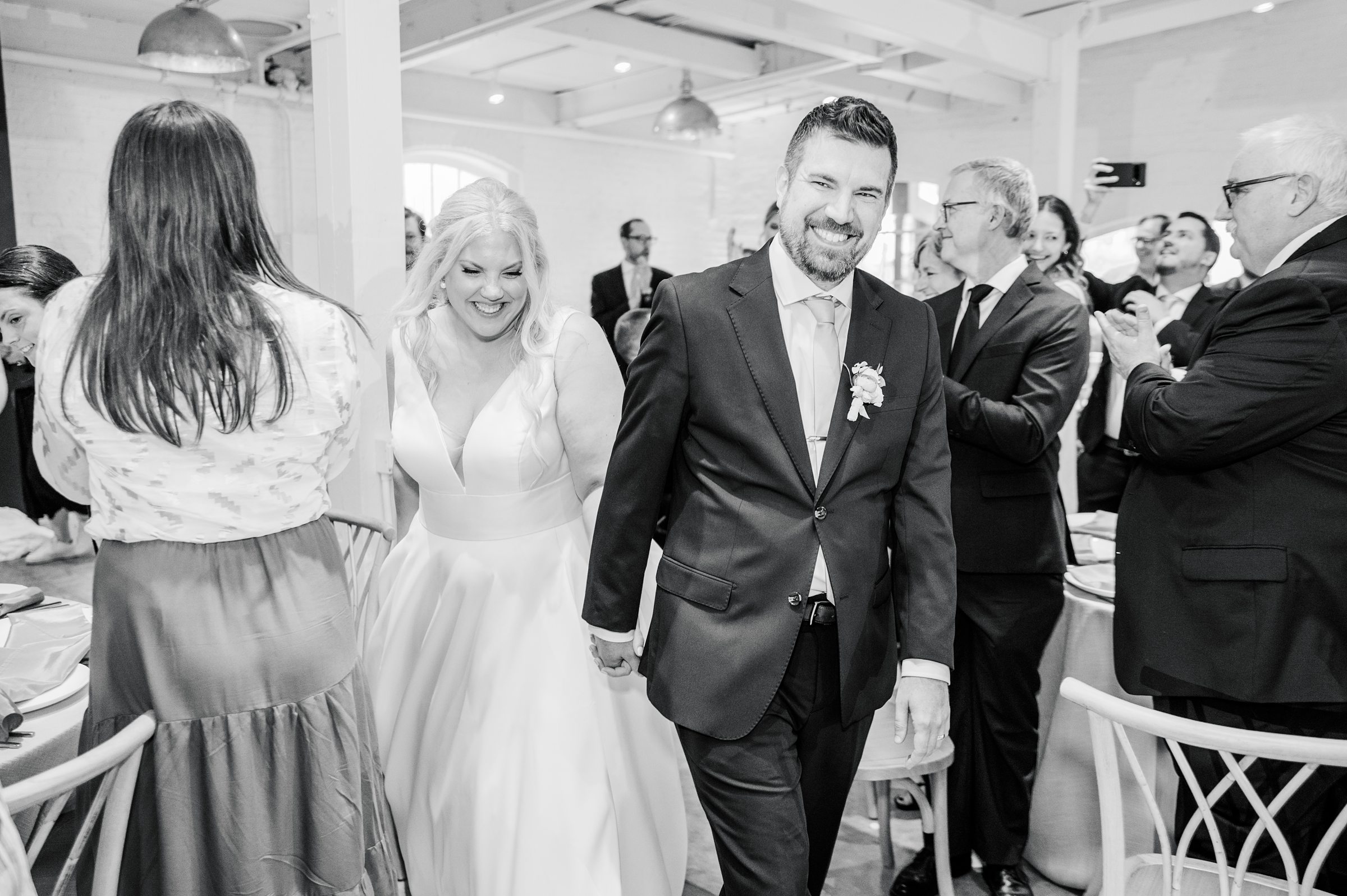 Vibrant Spring wedding day at The Loom Baltimore in Maryland photographed by Baltimore Wedding Photographer Cait Kramer Photography