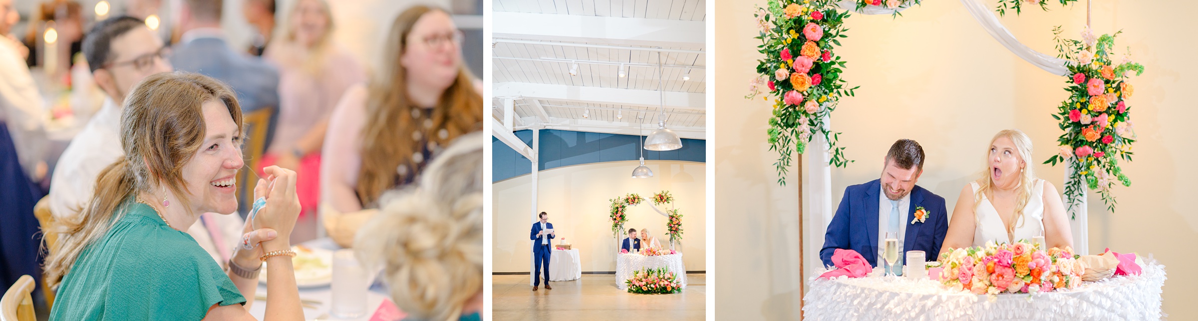 Vibrant Spring wedding day at The Loom Baltimore in Maryland photographed by Baltimore Wedding Photographer Cait Kramer Photography