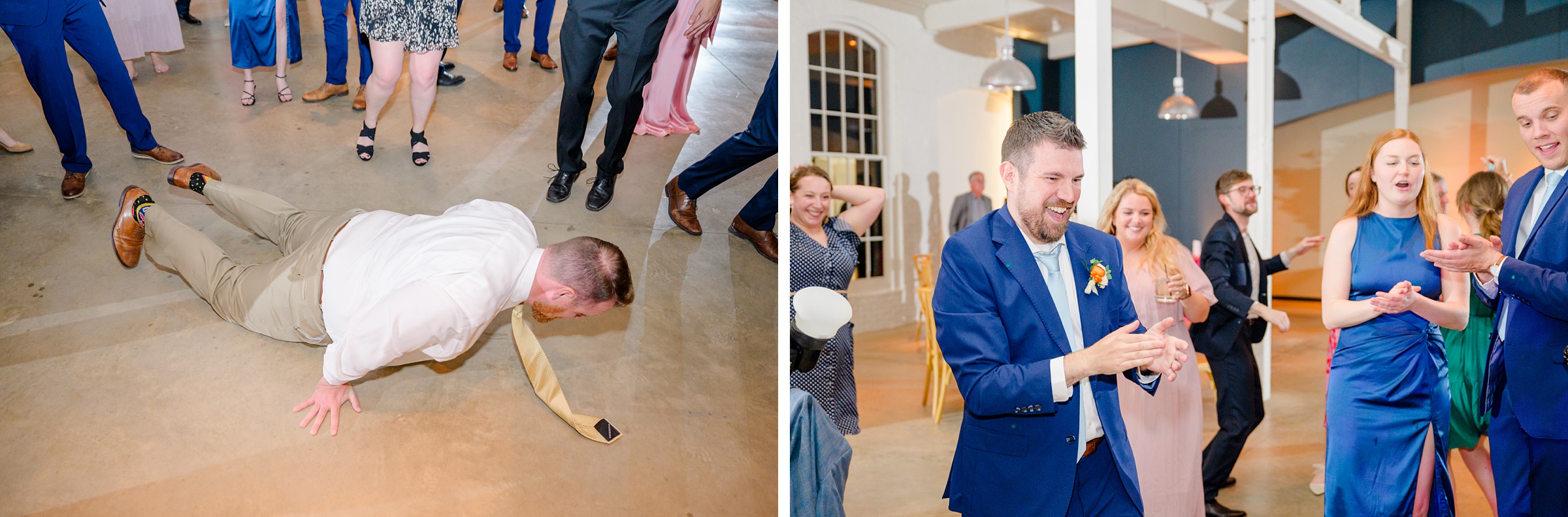 Vibrant Spring wedding day at The Loom Baltimore in Maryland photographed by Baltimore Wedding Photographer Cait Kramer Photography